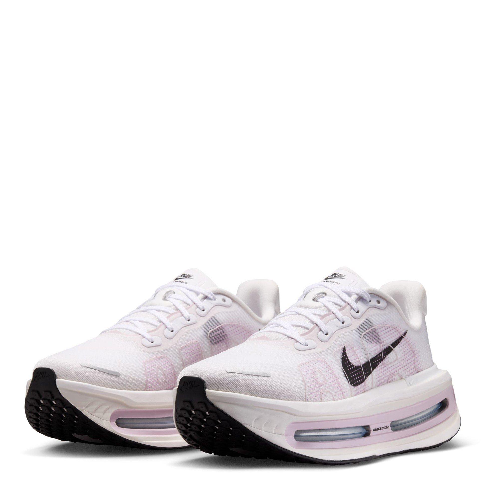 Wht/Blk-Lilac - Nike - Vomero Premium Womens Running Shoes - 4