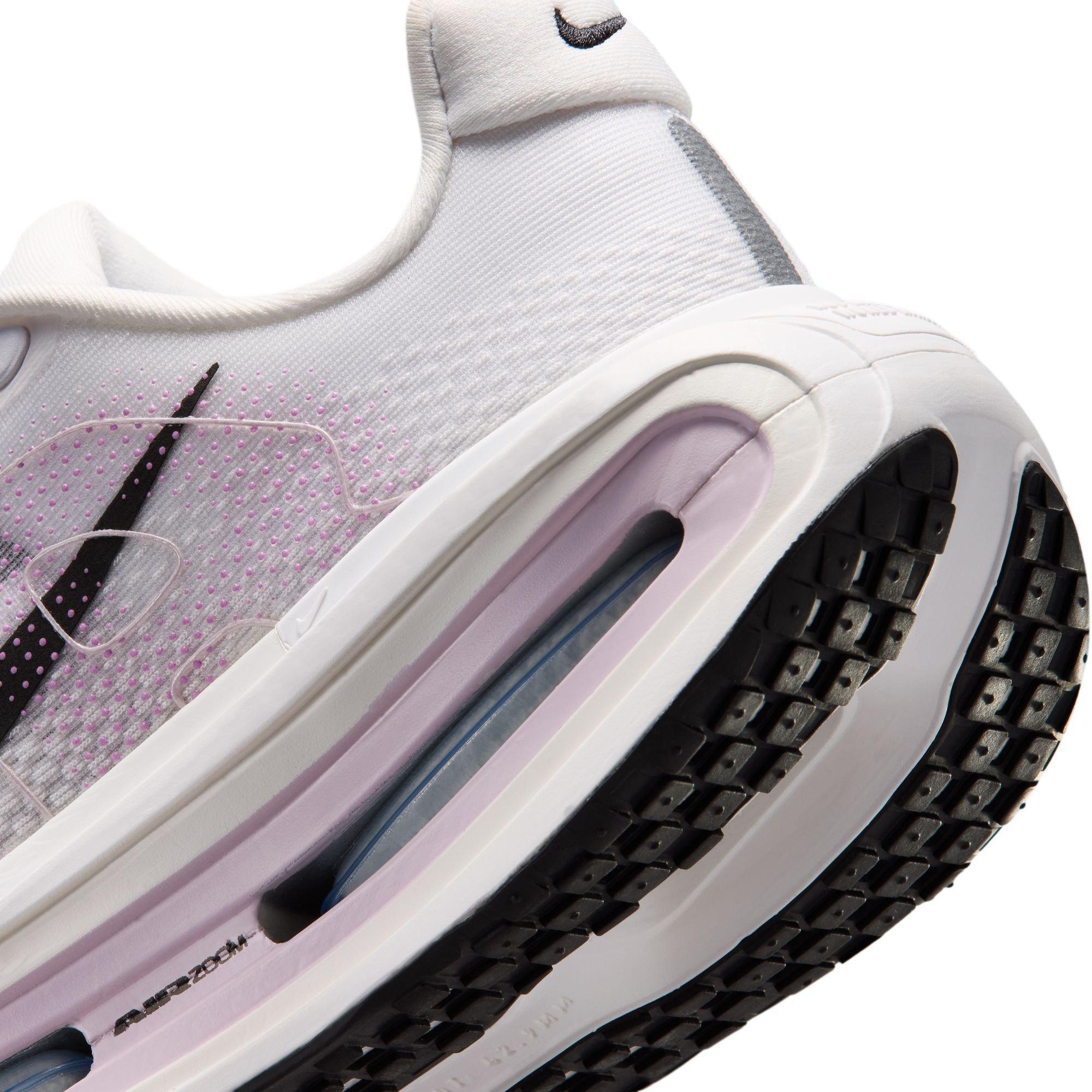 Wht/Blk-Lilac - Nike - Vomero Premium Womens Running Shoes - 8