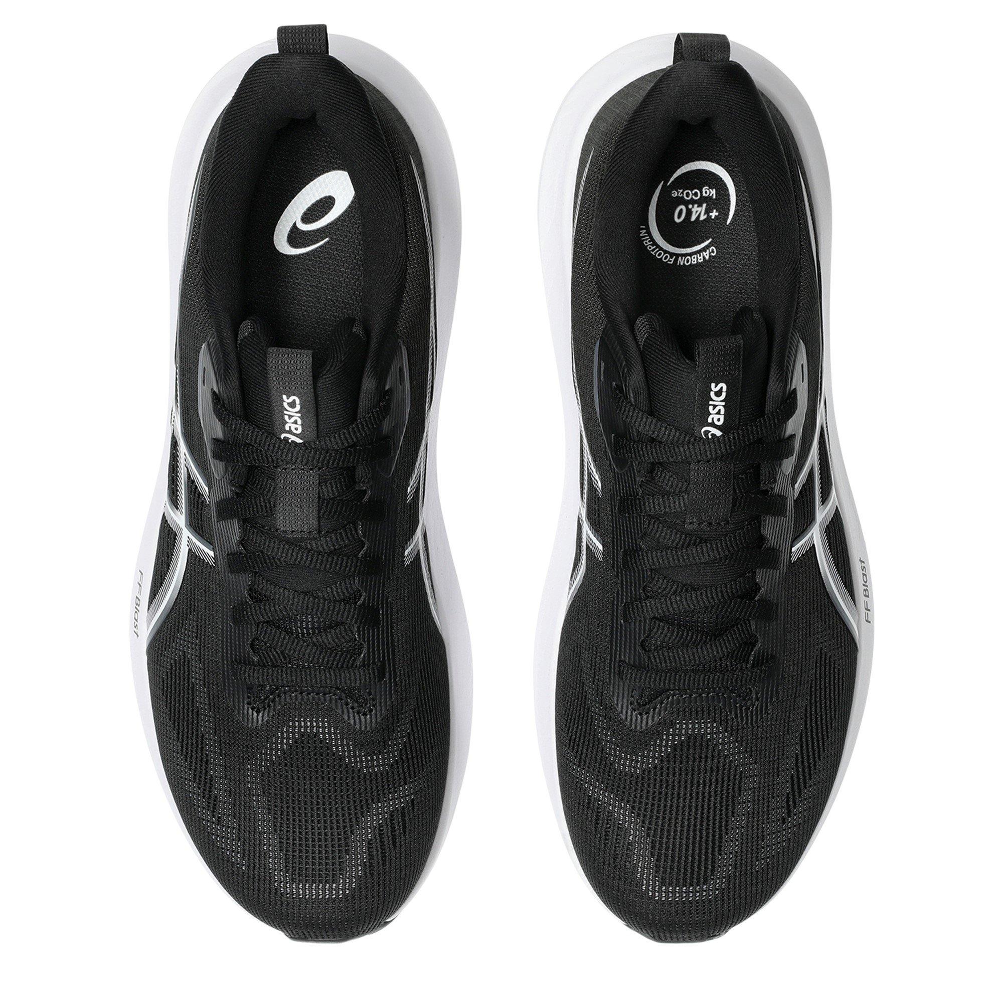 Zwart/Wit - Asics - Gt-1000 14 Road Running Shoes Mens - 6