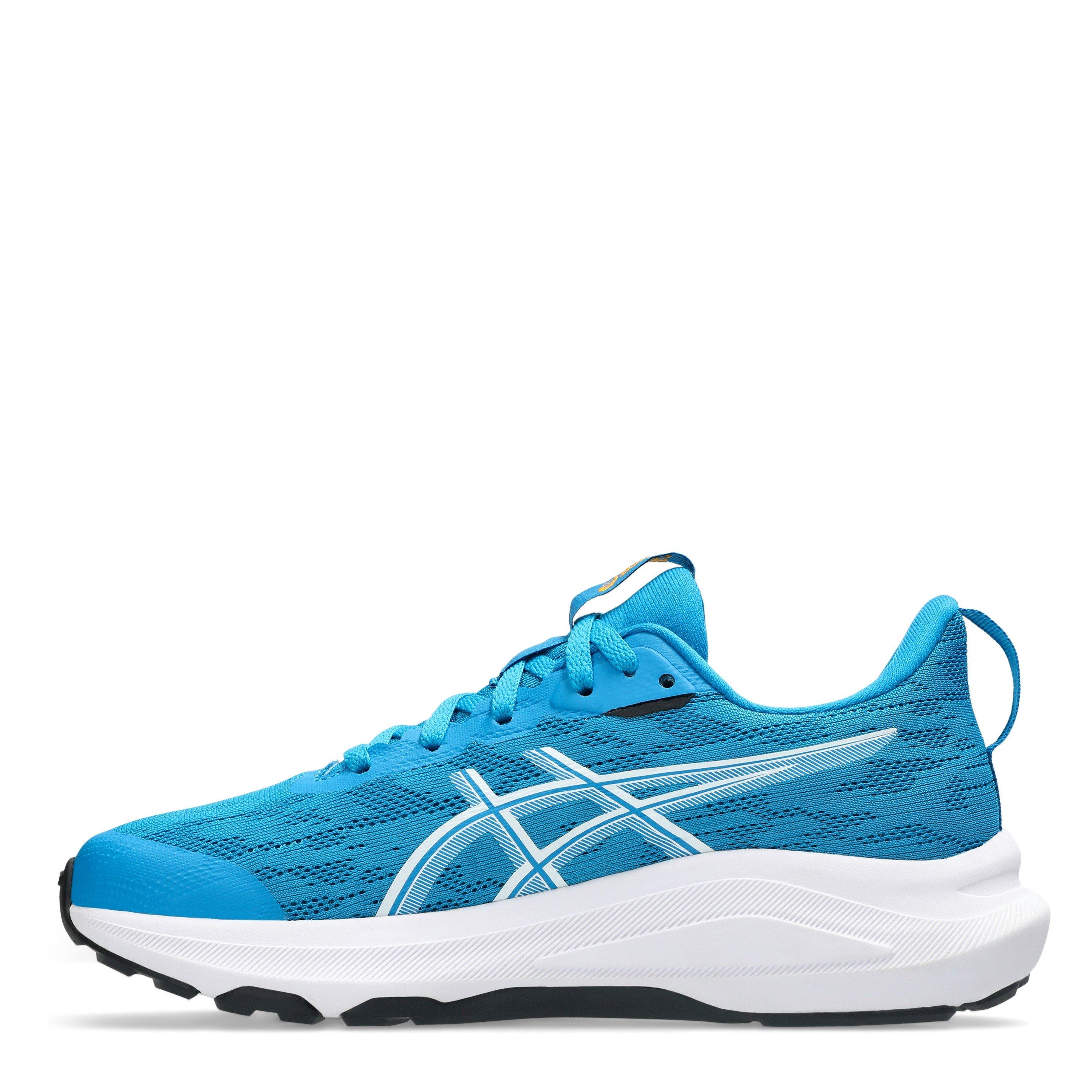 Aegean Blu/Yama - Asics - Gt-1000 14 Gs Road Running Shoes Unisex Kids - 2