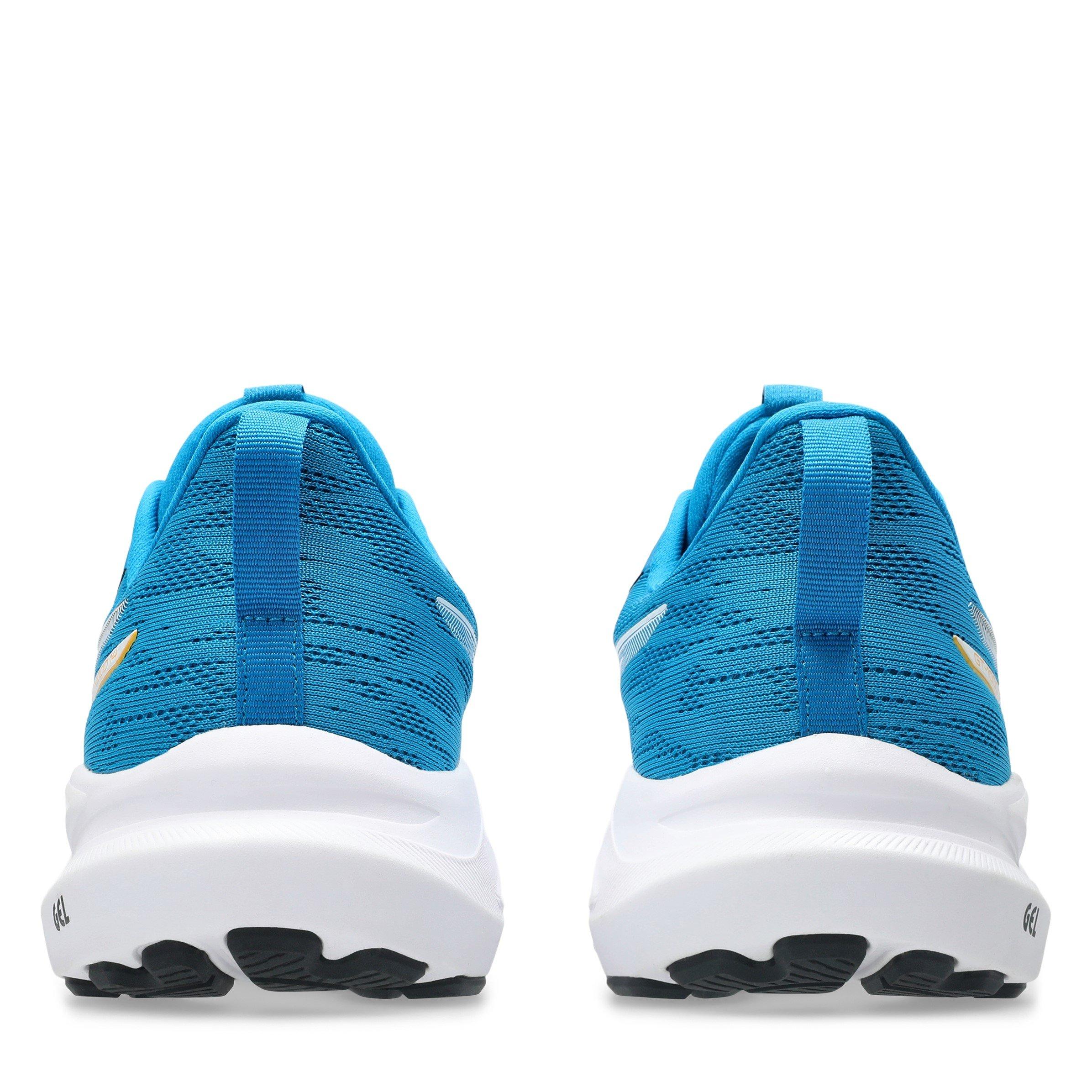 Aegean Blu/Yama - Asics - Gt-1000 14 Gs Road Running Shoes Unisex Kids - 7