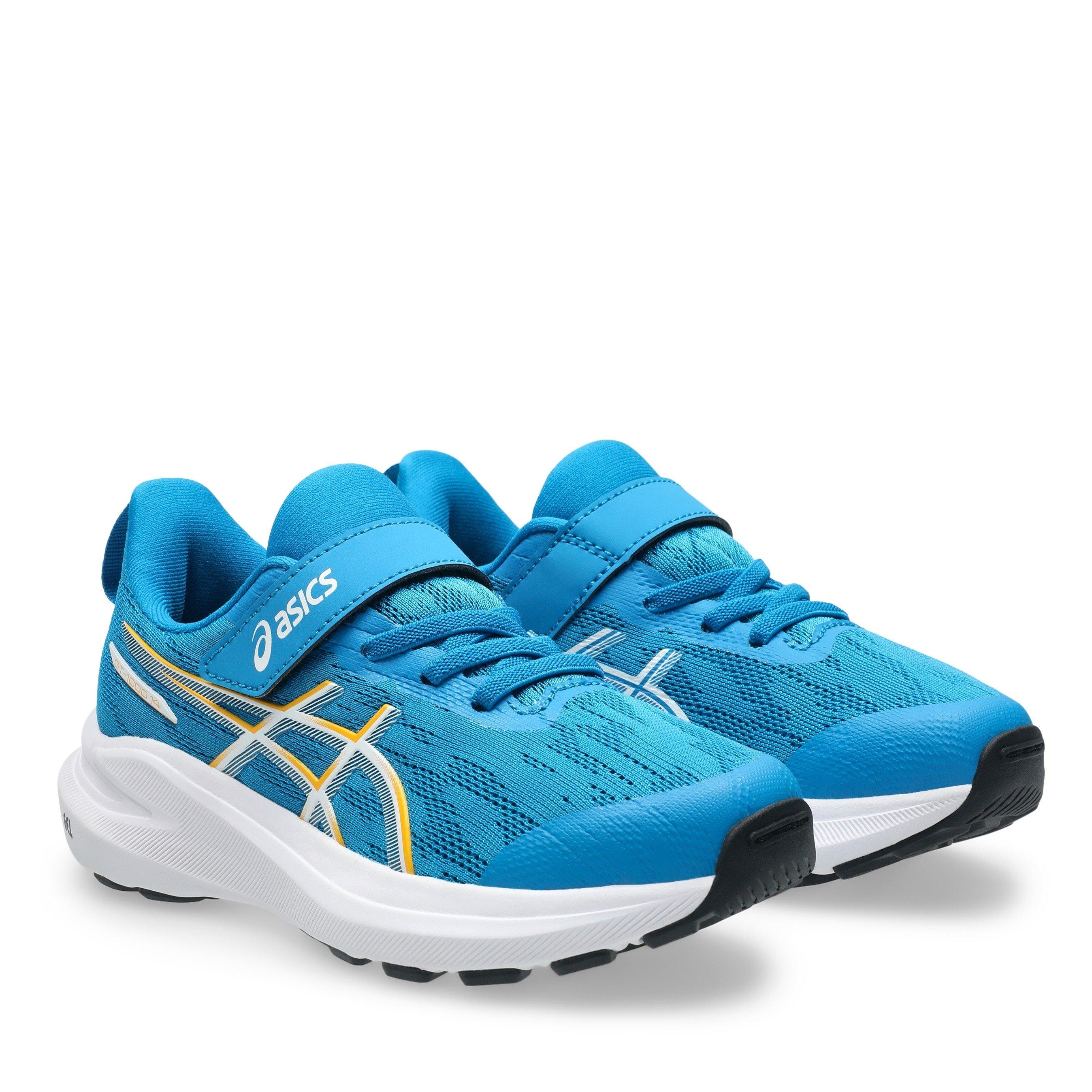 Aegean Blu/Yama - Asics - Gt-1000 14 Ps Road Running Shoes Unisex Kids - 4