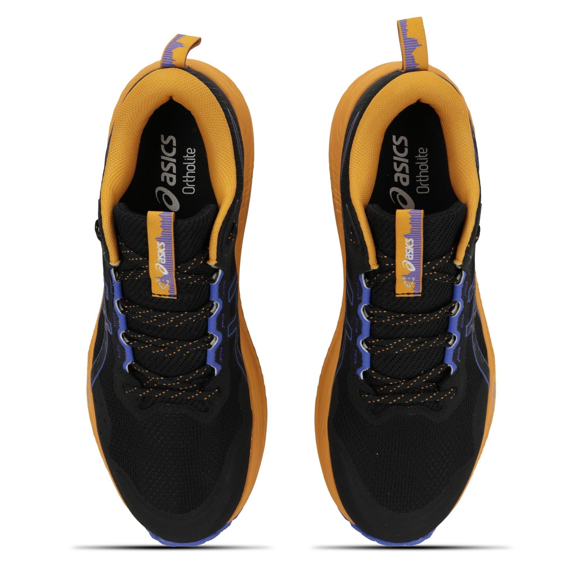 Black/Cobalt - Asics - Trabuco Terra 3 Trail Running Shoes Mens - 6