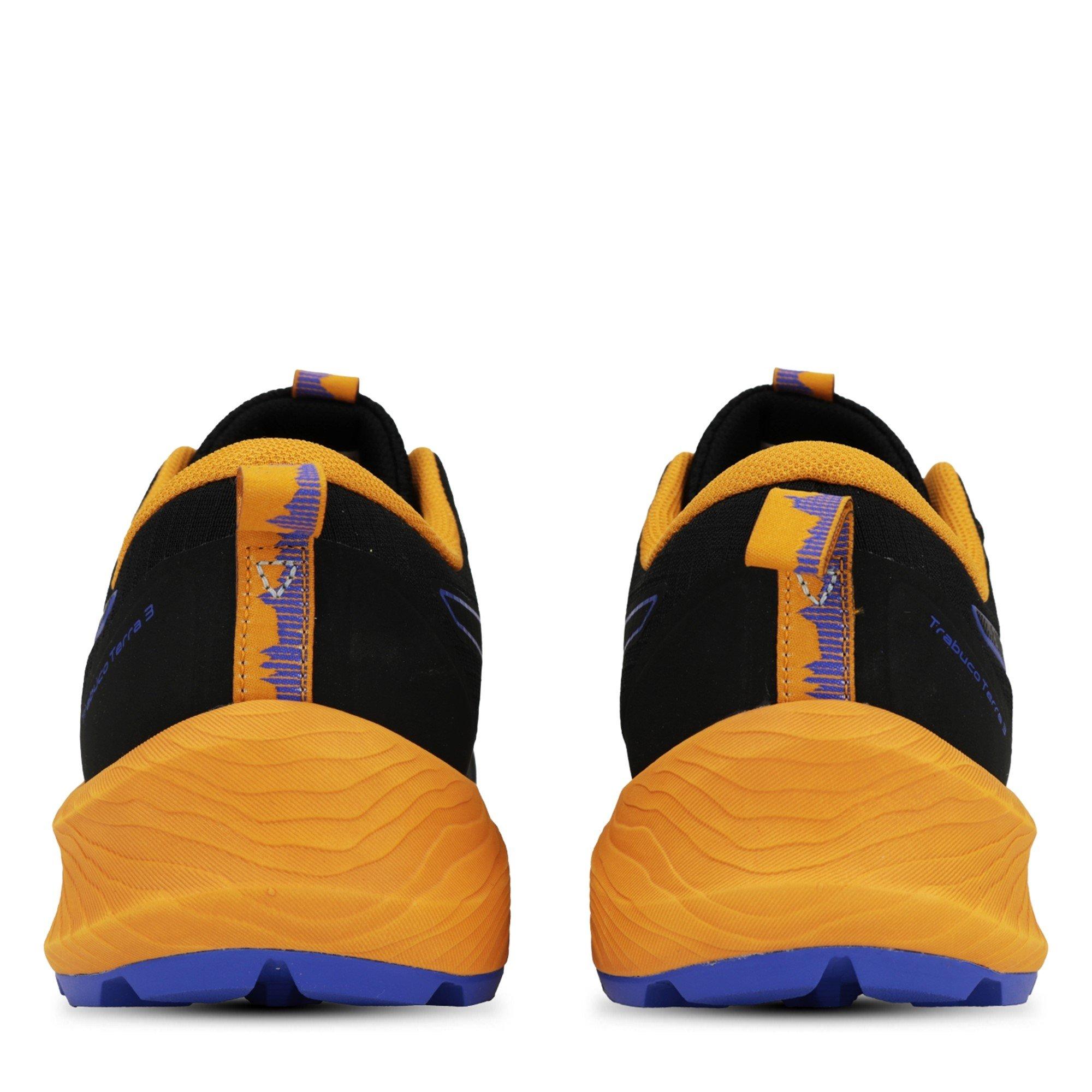 Black/Cobalt - Asics - Trabuco Terra 3 Trail Running Shoes Mens - 7