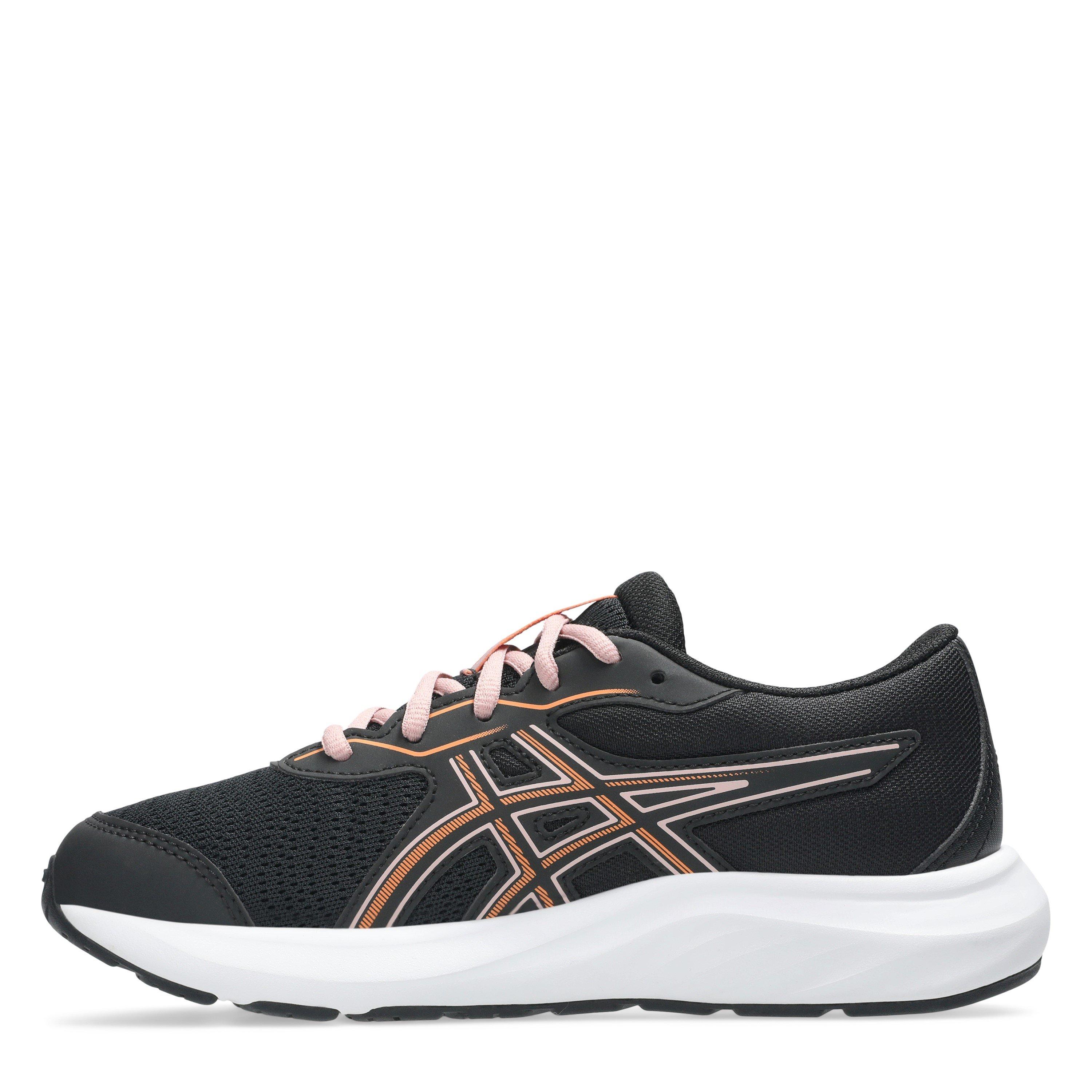Black/Sun Peach - Asics - ASICS Contend 9 GS Kids Road Running Shoes - 2