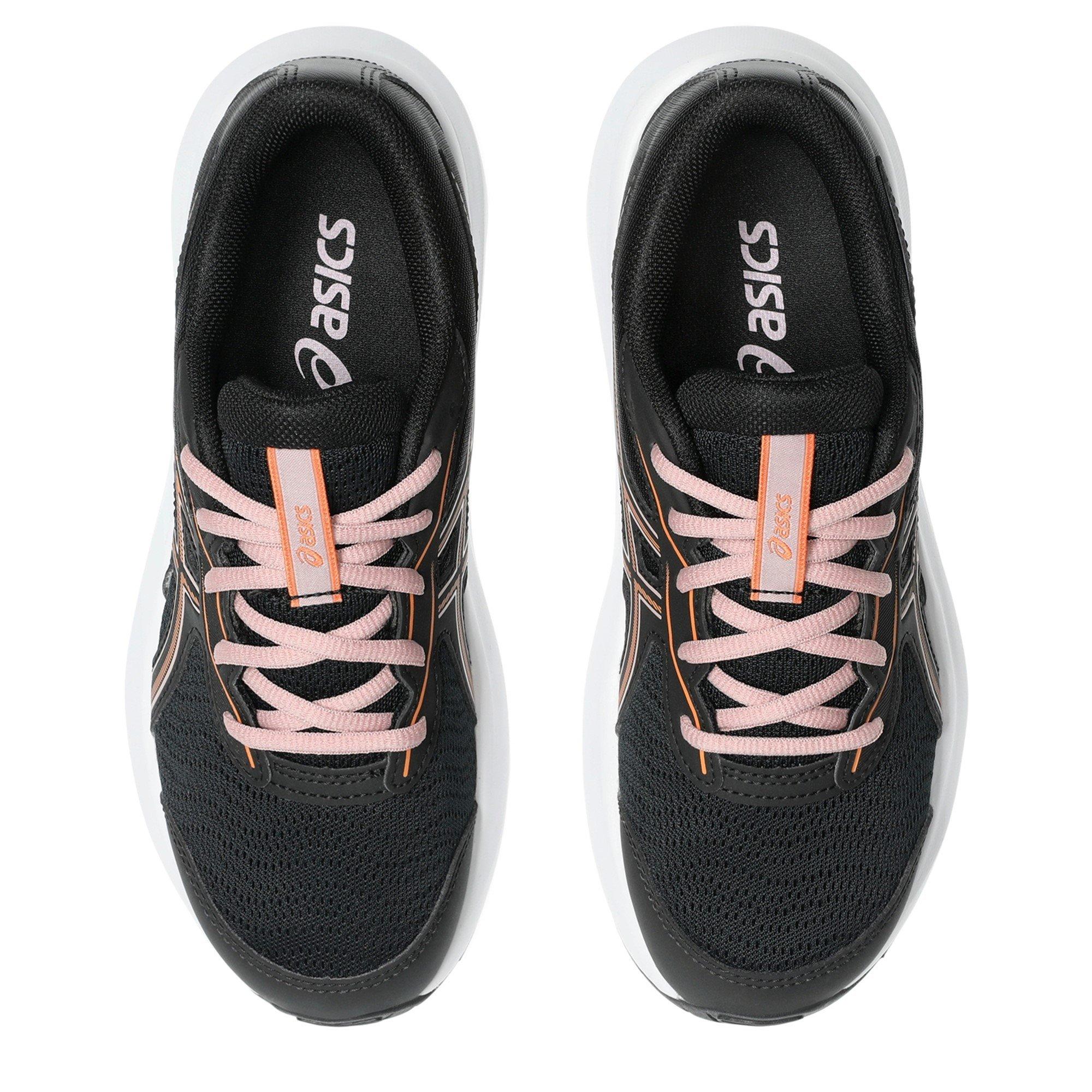 Black/Sun Peach - Asics - ASICS Contend 9 GS Kids Road Running Shoes - 6
