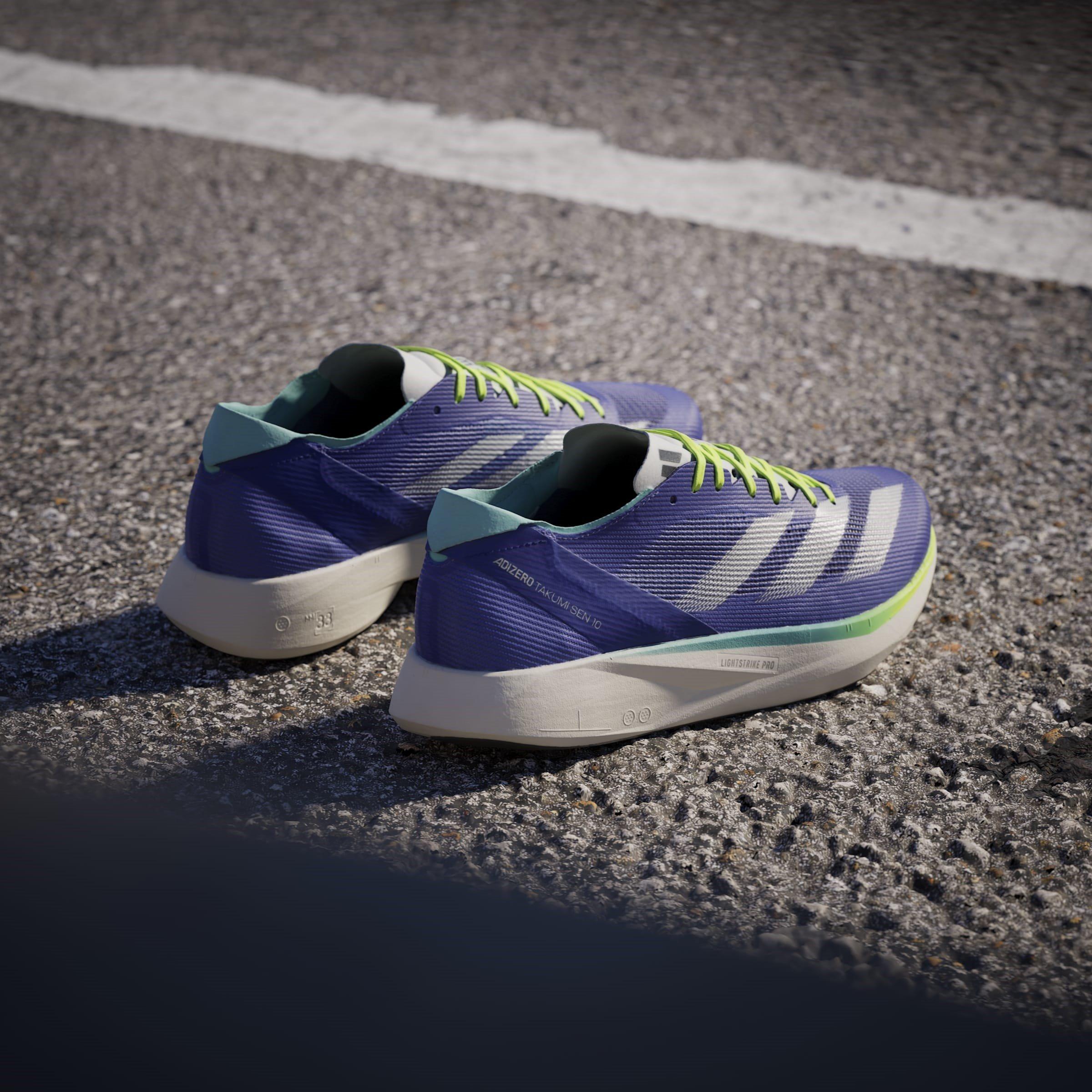 Cobalt Blue - adidas - Adizero Takumi Sen 10 Mens Running Shoes - 13