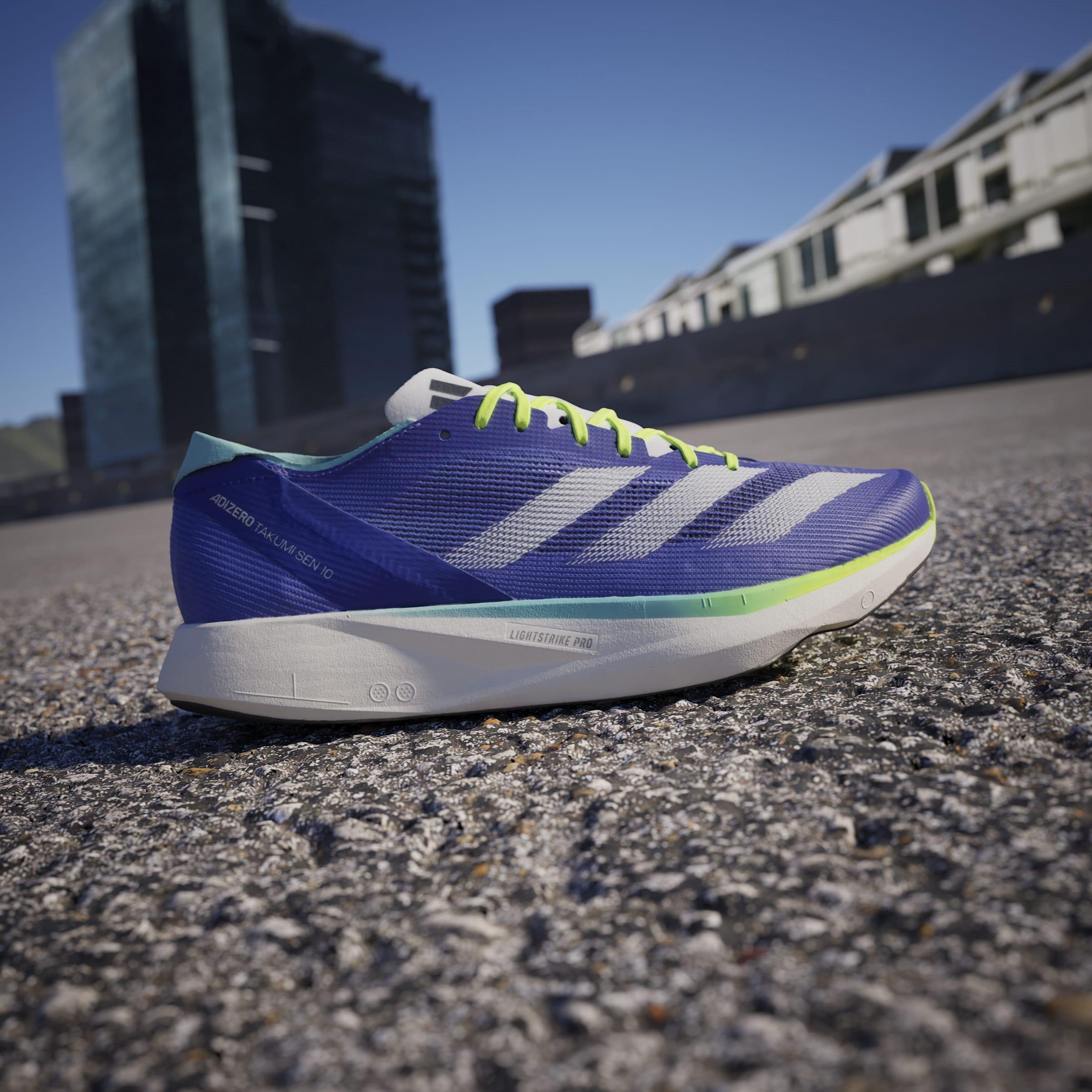 Cobalt Blue - adidas - Adizero Takumi Sen 10 Mens Running Shoes - 10