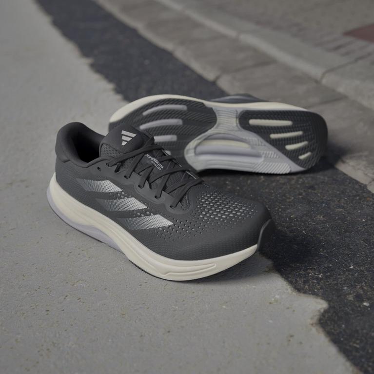 Noir/Blanc - adidas - Supernova Solution Mens Running Shoe - 16