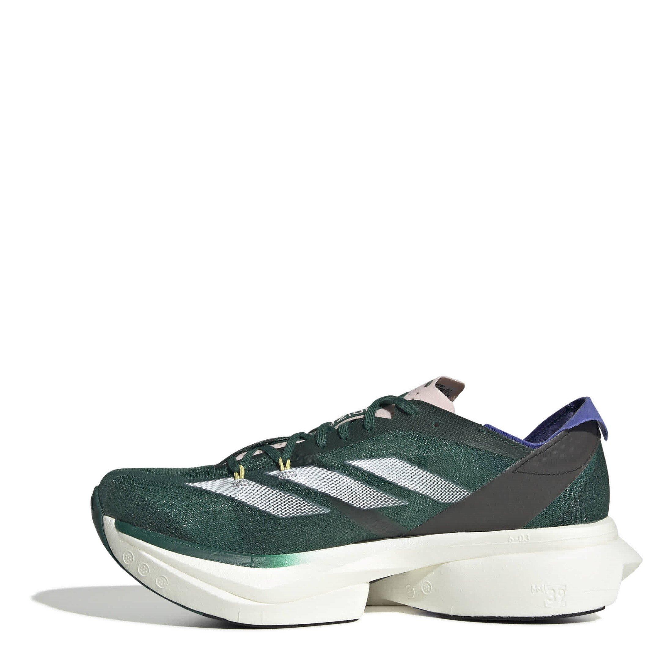 Green - adidas - Adizero Adios Pro 3 W Road Running Shoes Womens - 2