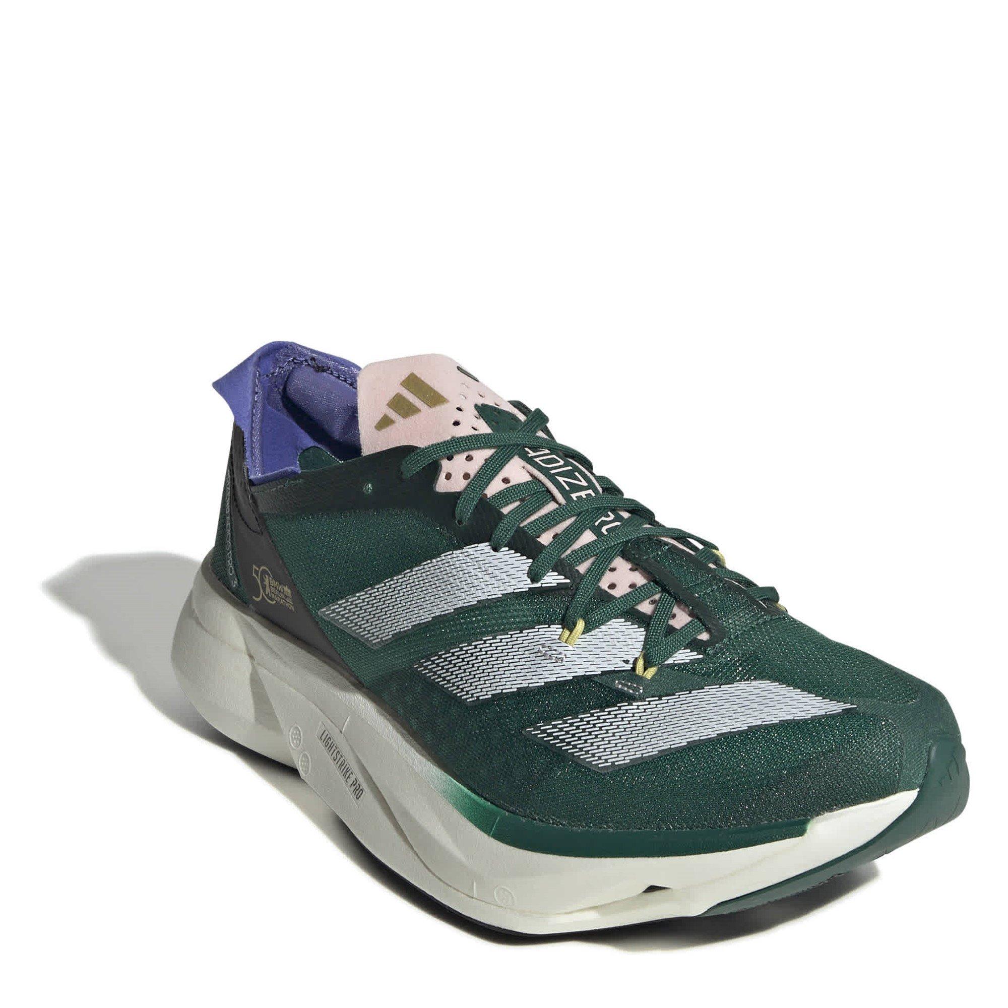Green - adidas - Adizero Adios Pro 3 W Road Running Shoes Womens - 3