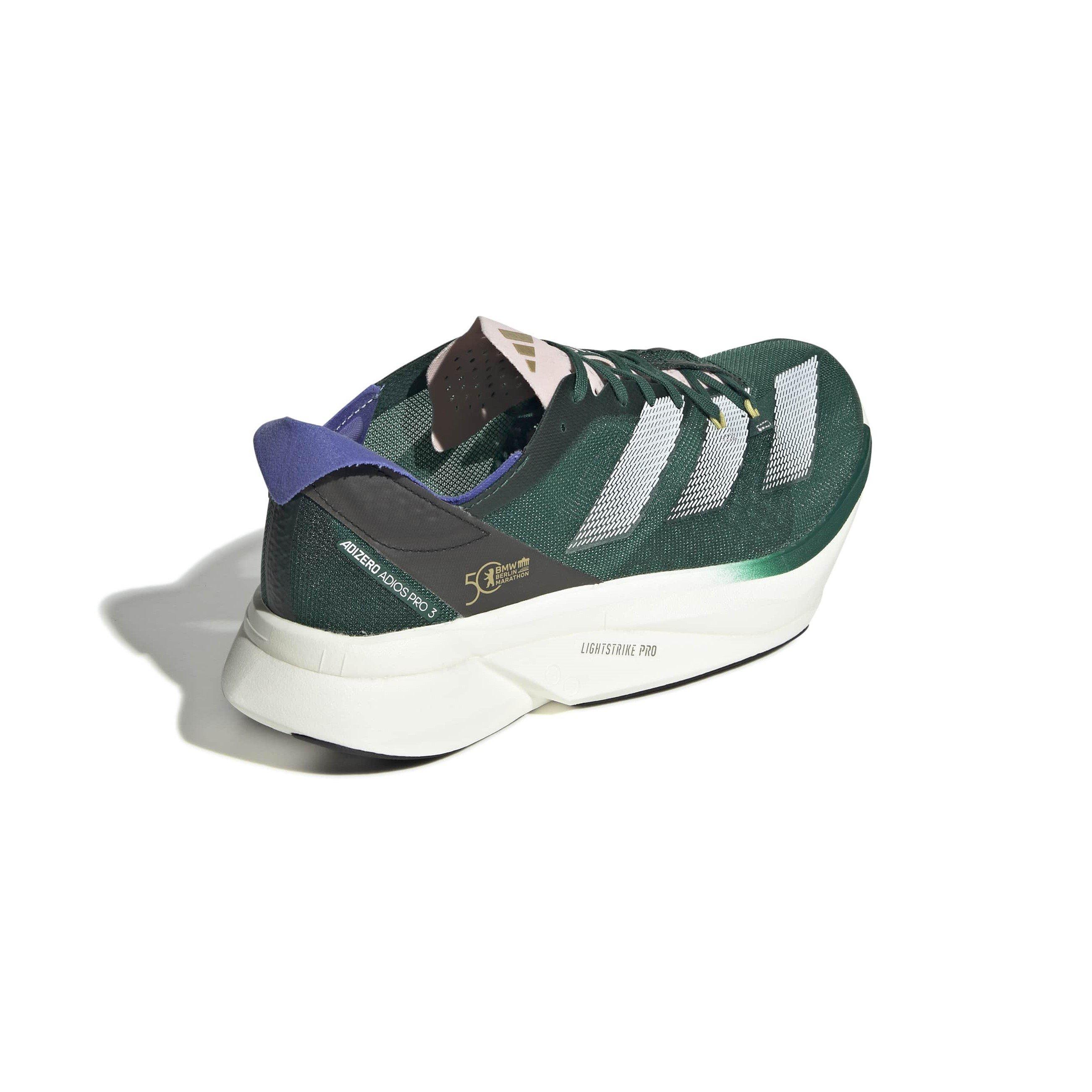 Green - adidas - Adizero Adios Pro 3 W Road Running Shoes Womens - 4