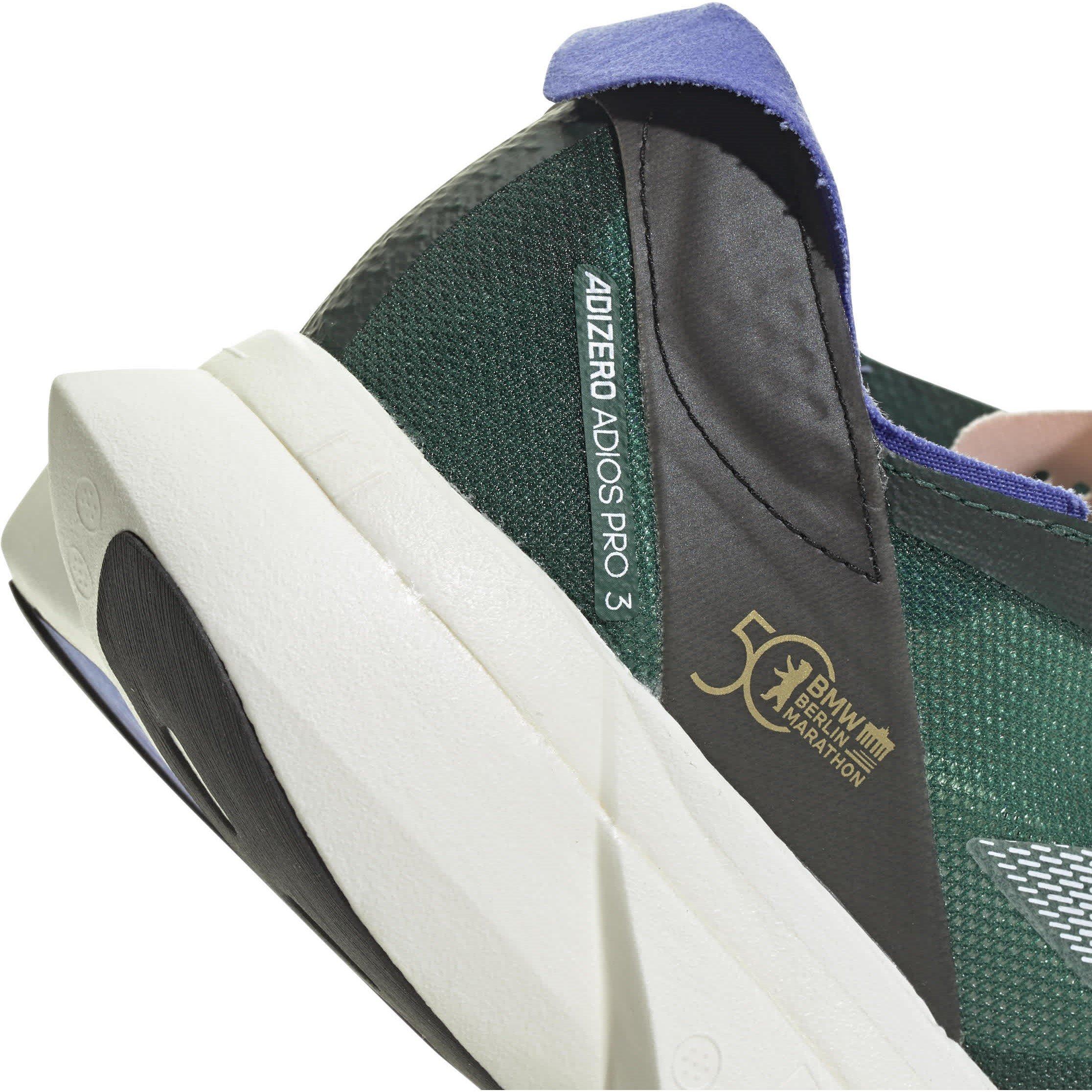 Green - adidas - Adizero Adios Pro 3 W Road Running Shoes Womens - 8