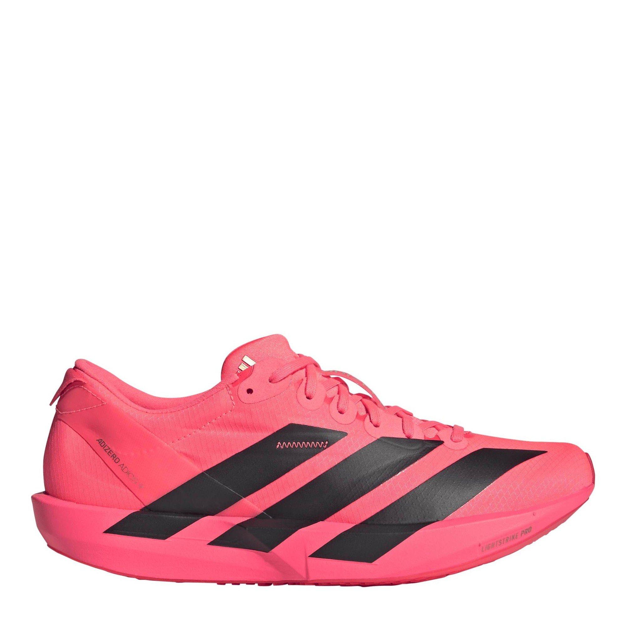 Solar/Black/Red - adidas - Adios 9 Womens Running Shoes - 1