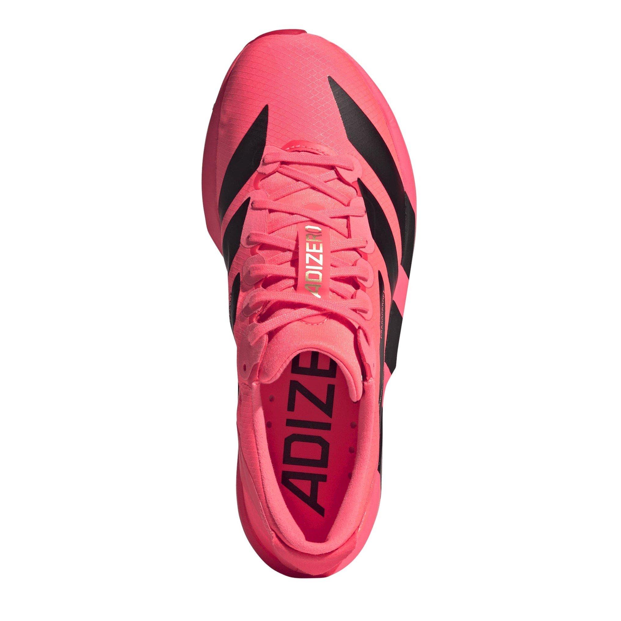 Solar/Black/Red - adidas - Adios 9 Womens Running Shoes - 5