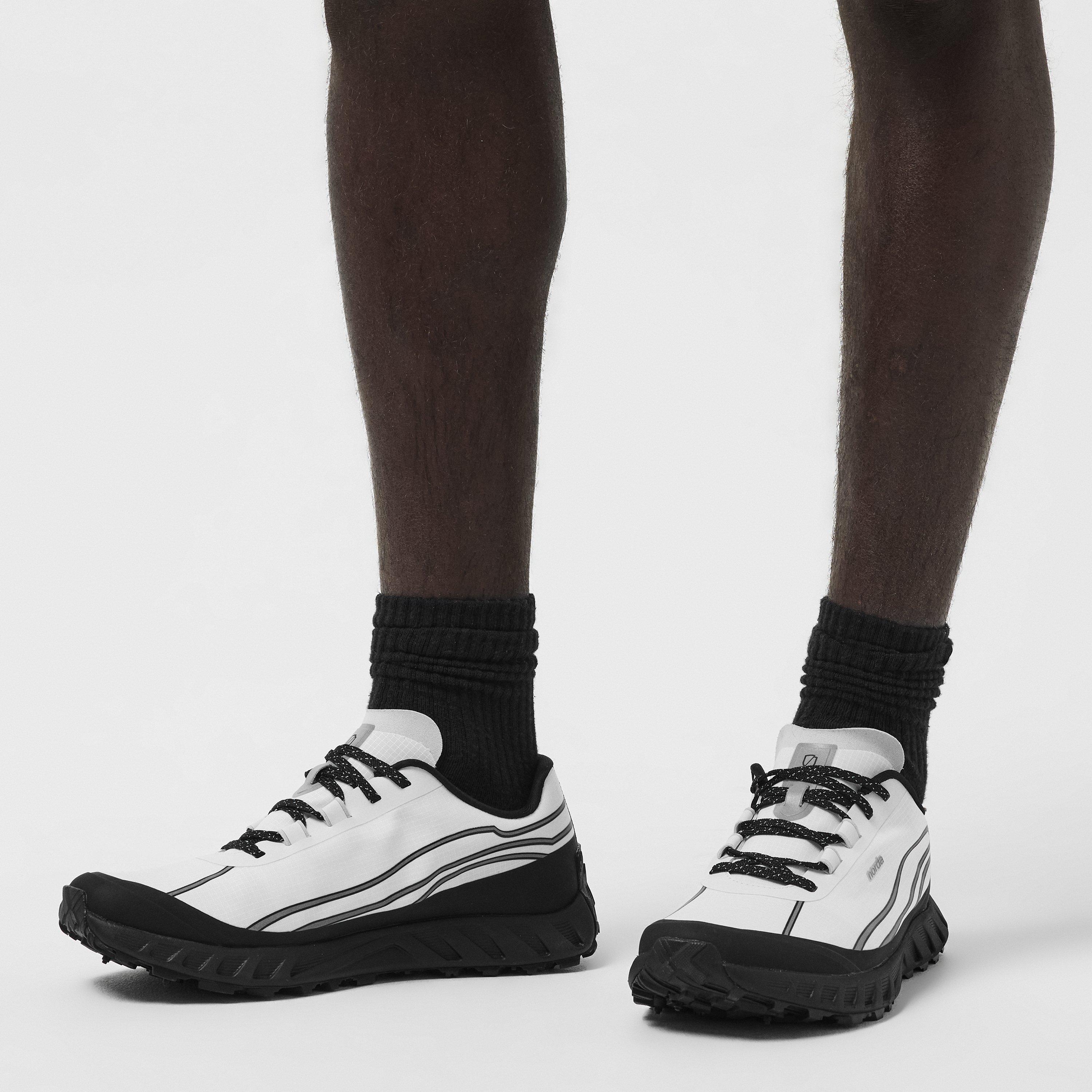 Alpine White - Norda - Men's White Road Running Shoes - 3