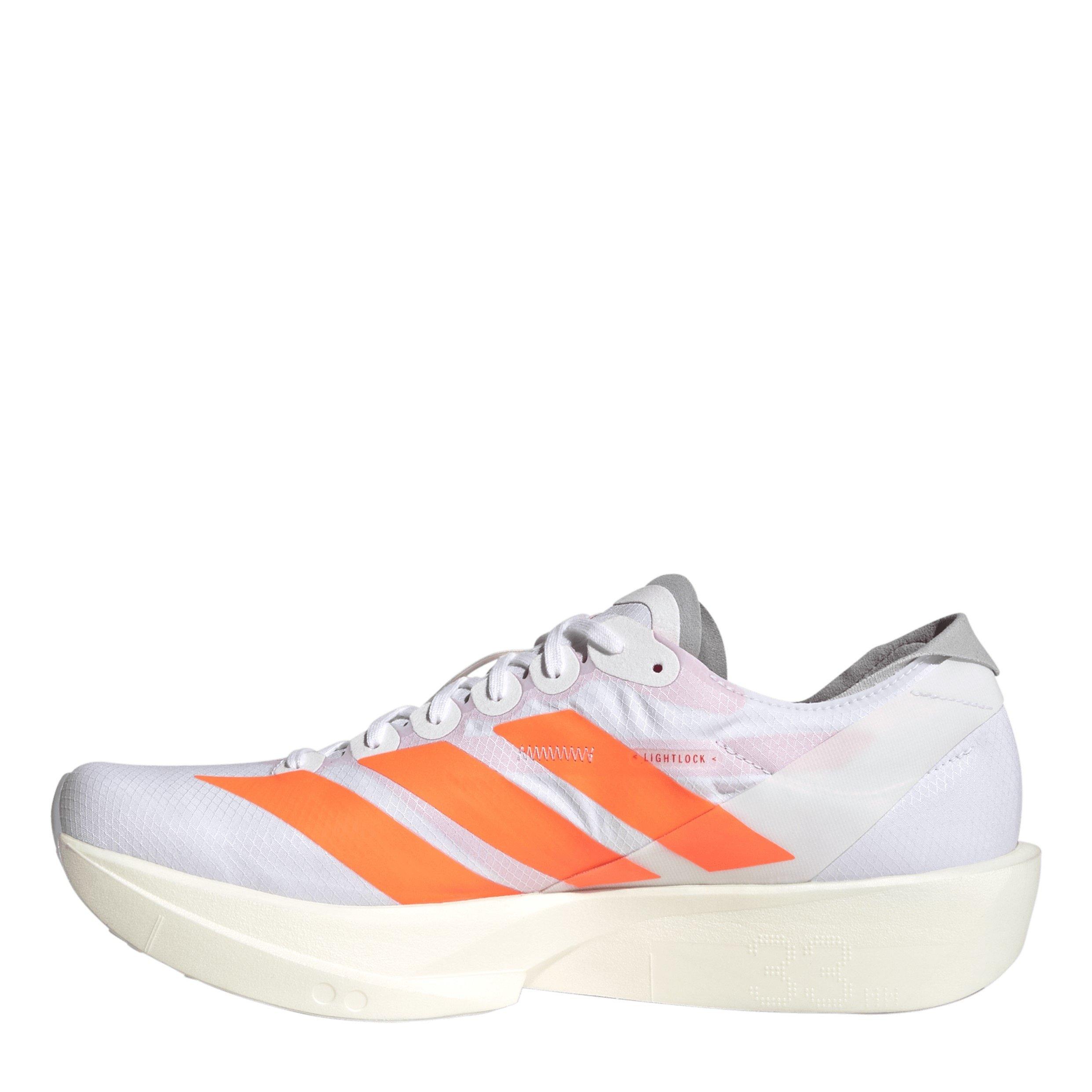White/Orange - adidas - adidas Adizero Takumi Sen 11 Road Running Shoes - 2
