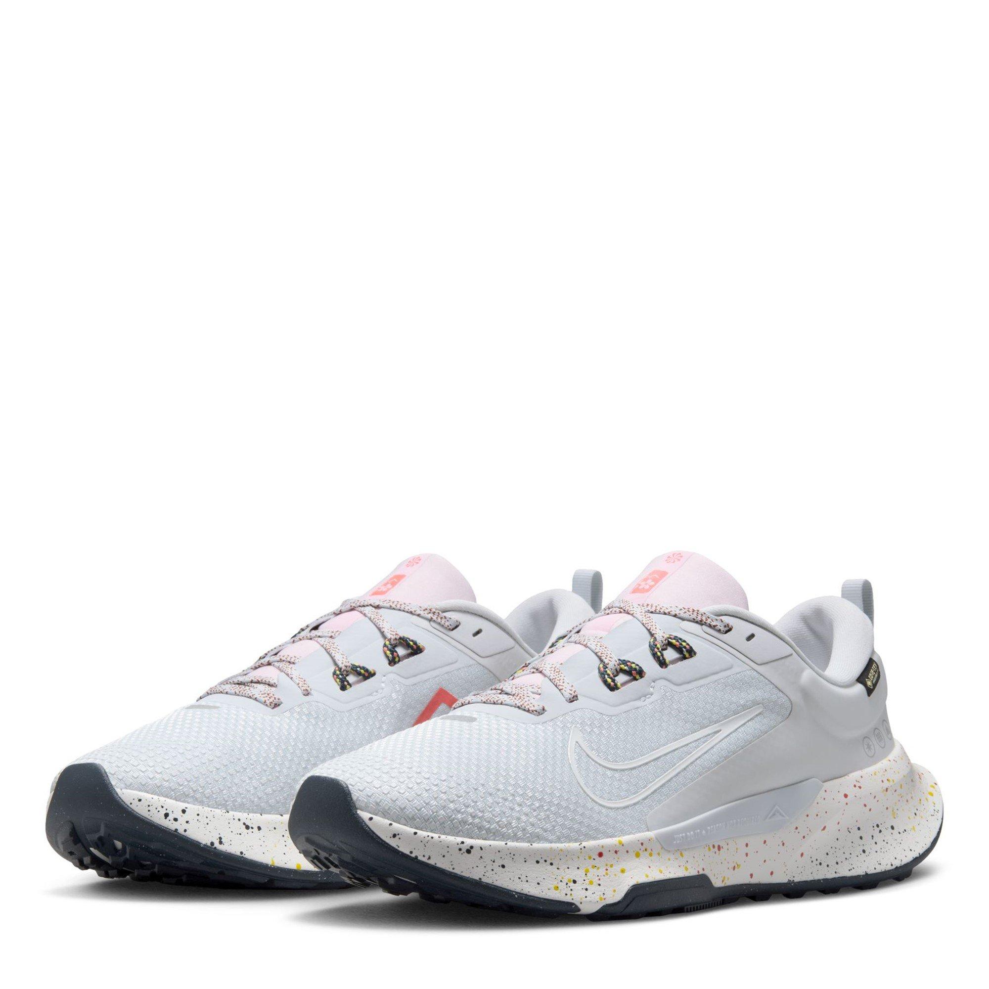 Platina/Bijela - Nike - Juniper Trail 2 GTX Mens Trail Running Shoes - 4