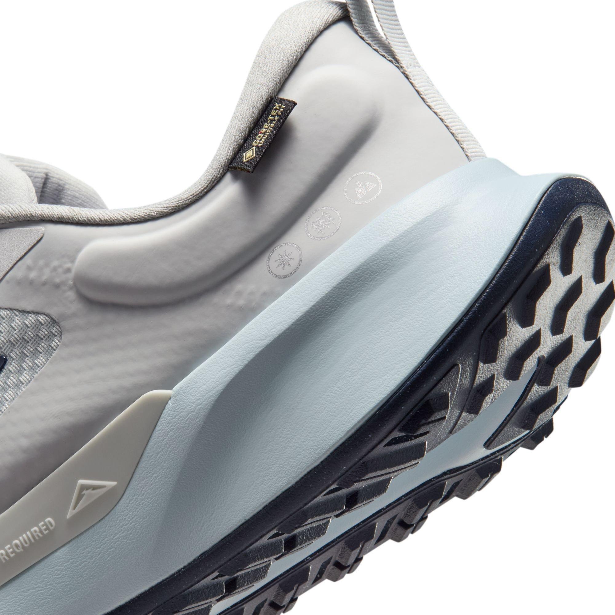 Grigio/Navy - Nike - Juniper Trail 2 GTX Mens Trail Running Shoes - 8