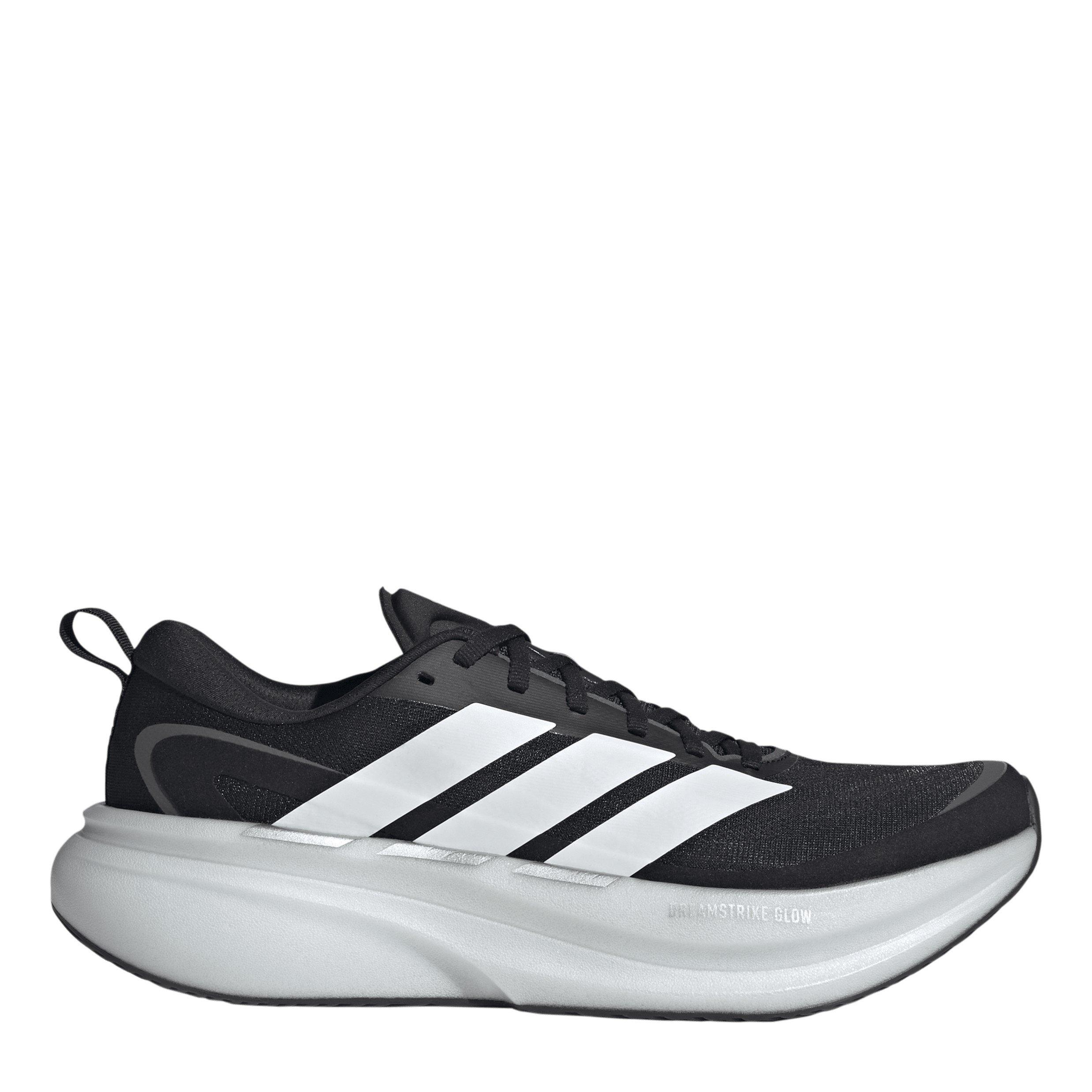 Adidas Men's Supernova Glide Running Shoes - Black/White - 10 (44.7)