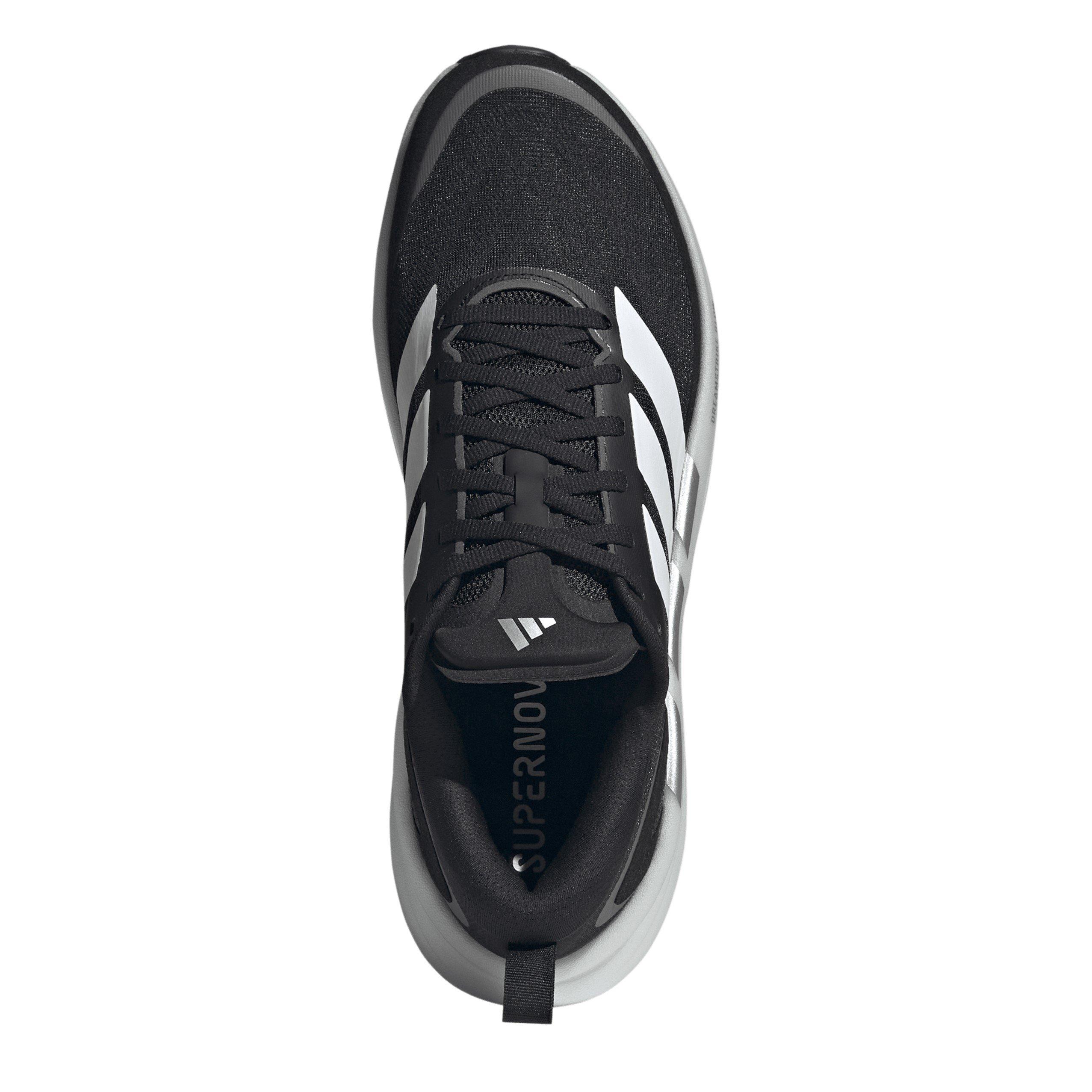 Black/White - adidas - Supernova Glide Mens Running Shoes - 5
