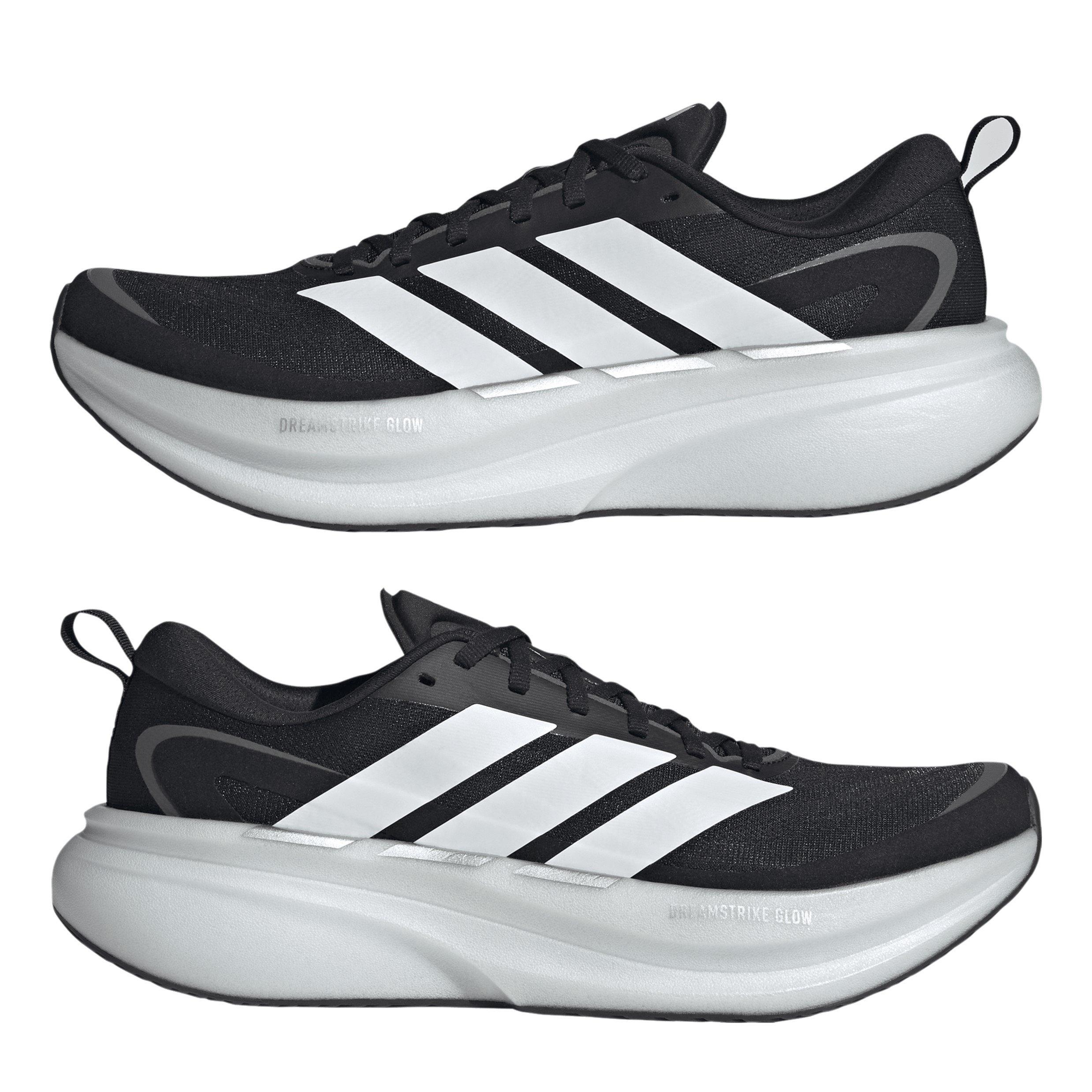 Black/White - adidas - Supernova Glide Mens Running Shoes - 9