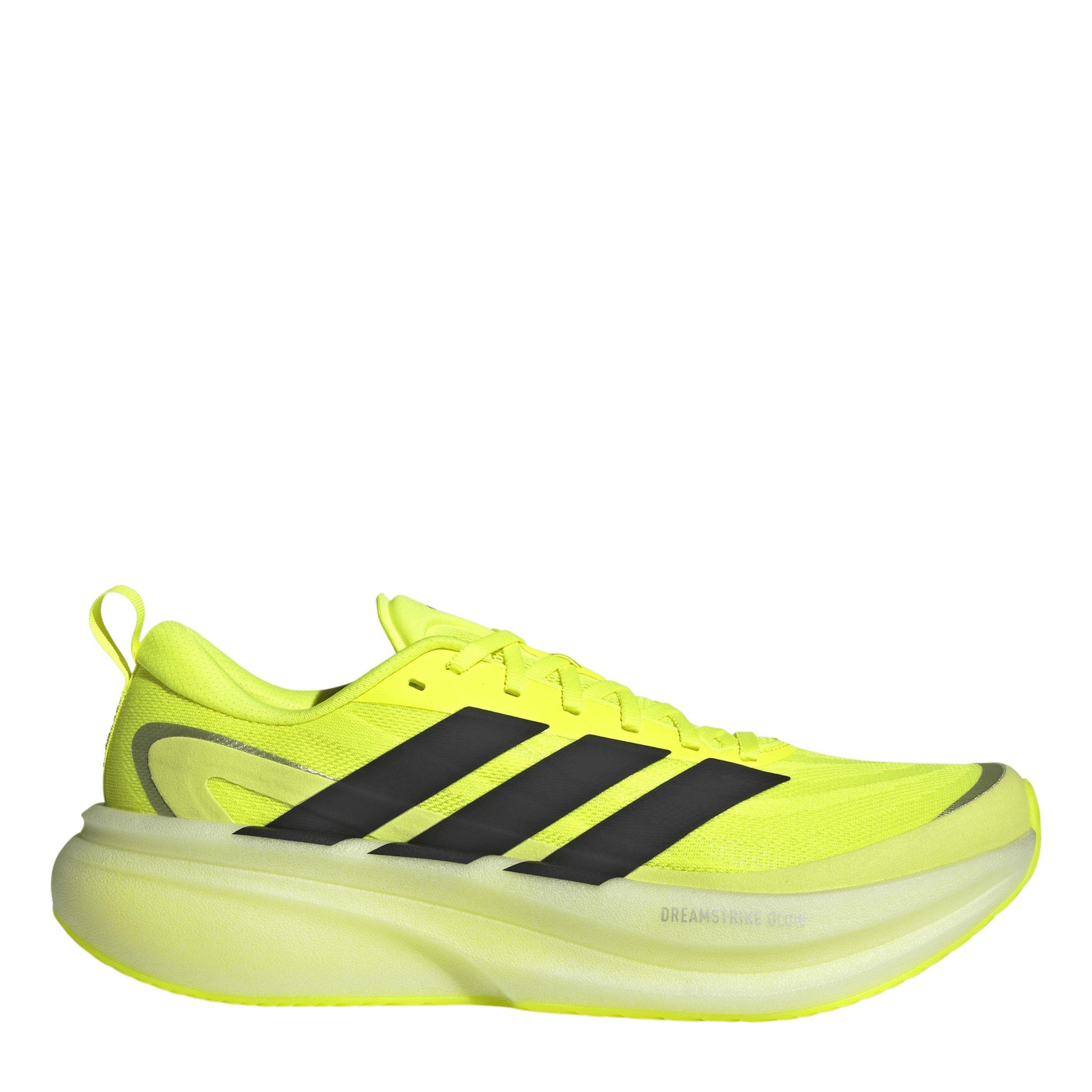 Adidas Men's Supernova Glide Running Shoes - Solar Yellow - 9 (43.3)