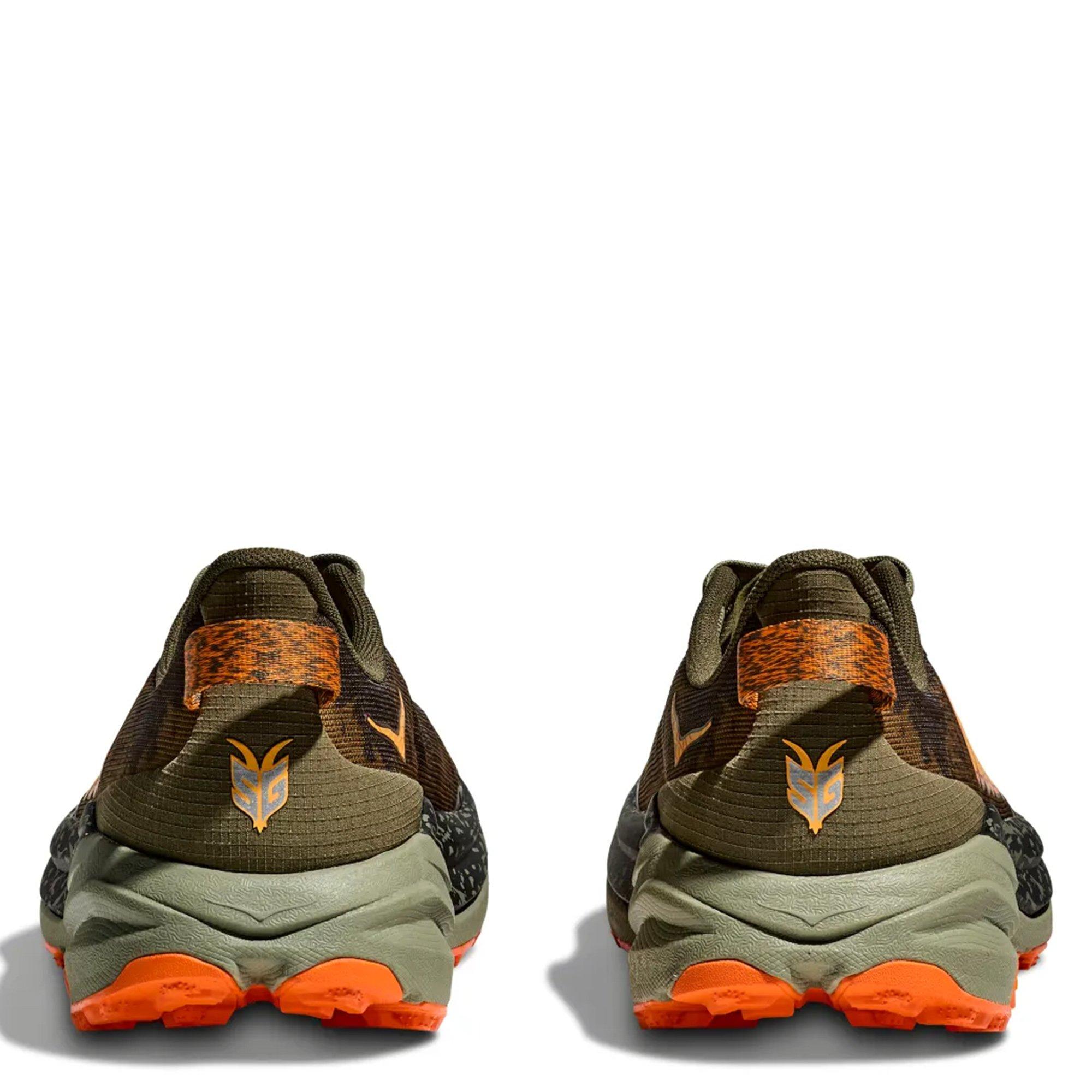 ATQOLIVE/SQUASH - Hoka - Speedgoat 6 Mens Trail Running Shoes - 8