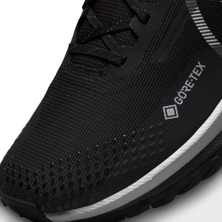 Schwarz/Grau - Nike - React Pegasus Trail 4 GORE-TEX Mens Waterproof Trail Running Shoes - 7