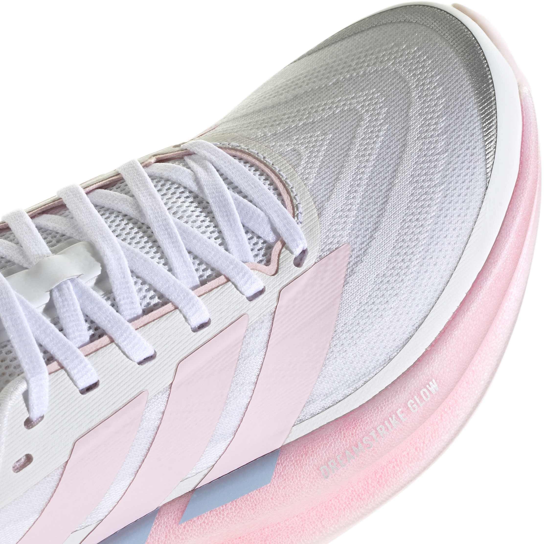 White/Pink - adidas - Supernova Glide Womens Running Shoes - 8