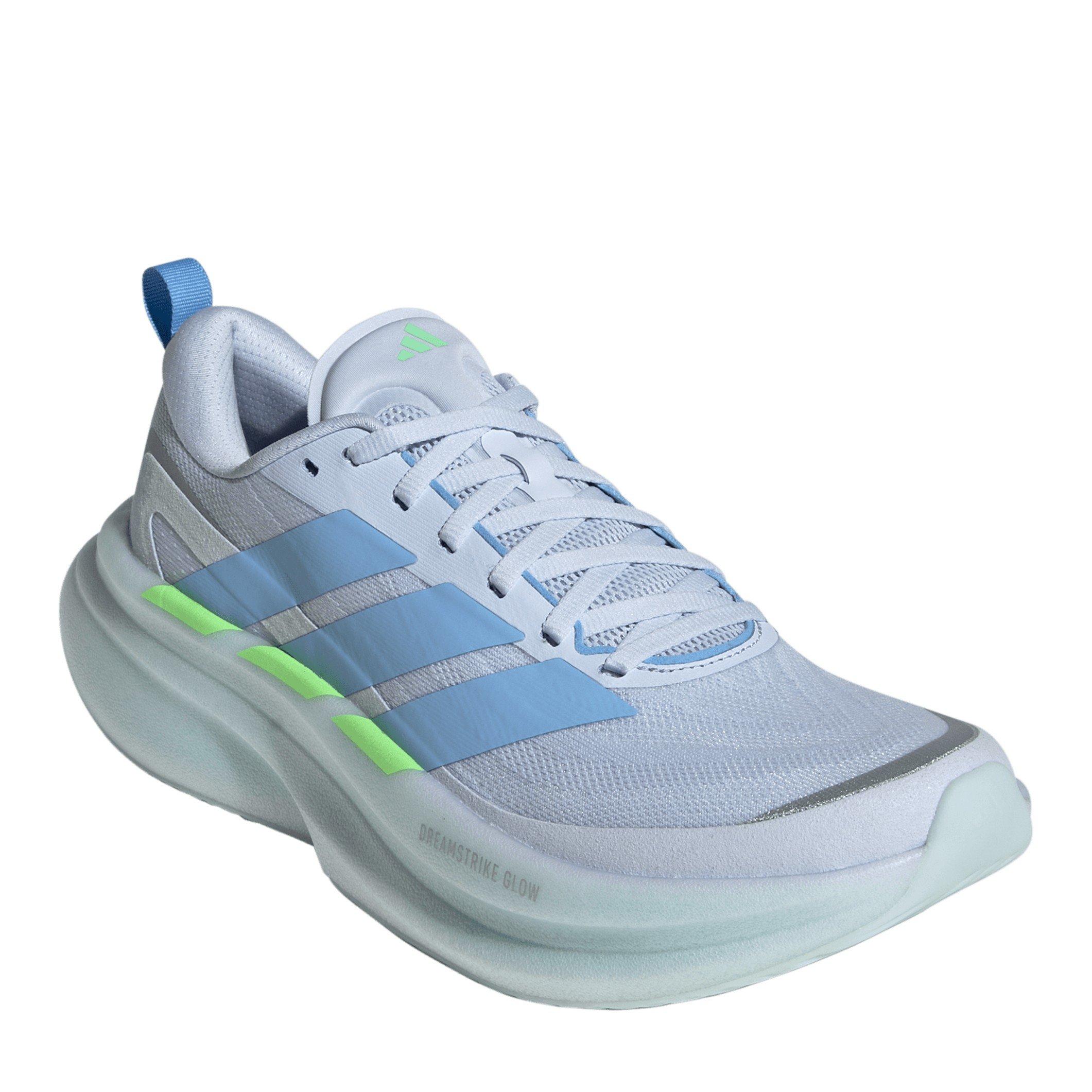 Crystal/Blue - adidas - Supernova Glide Womens Running Shoes - 3