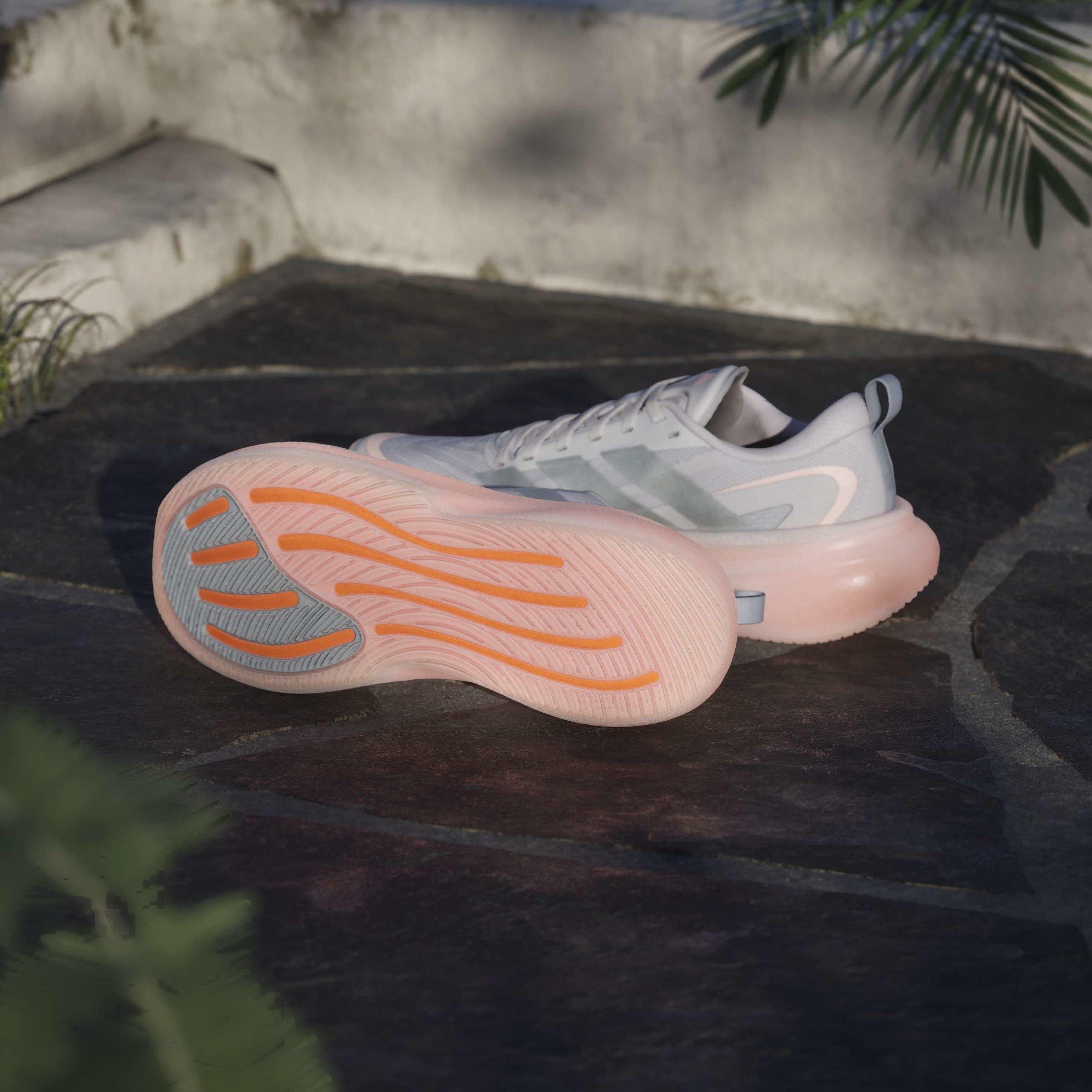 Lila/Silber - adidas - Supernova Glide Womens Running Shoes - 11