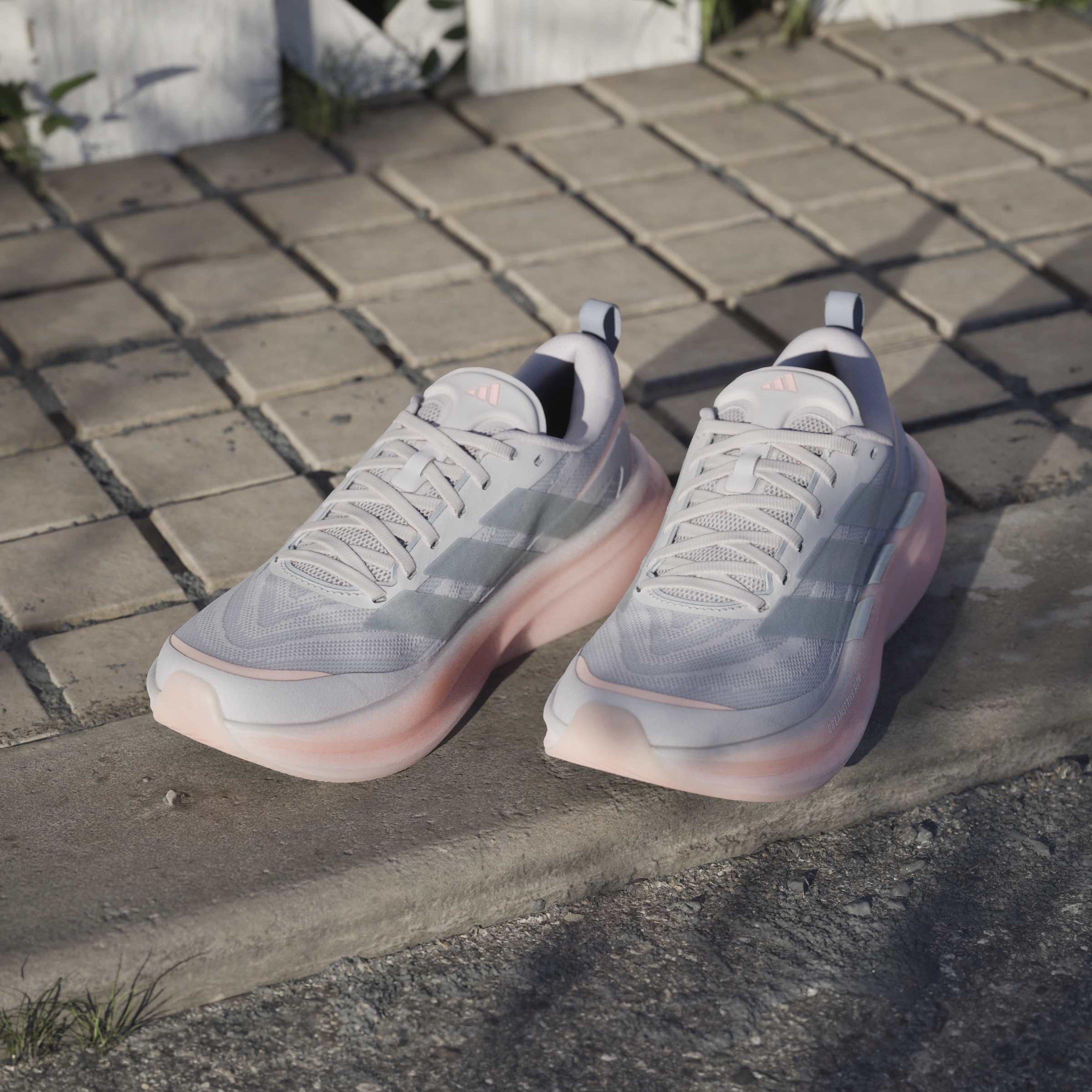 Lila/Silber - adidas - Supernova Glide Womens Running Shoes - 12