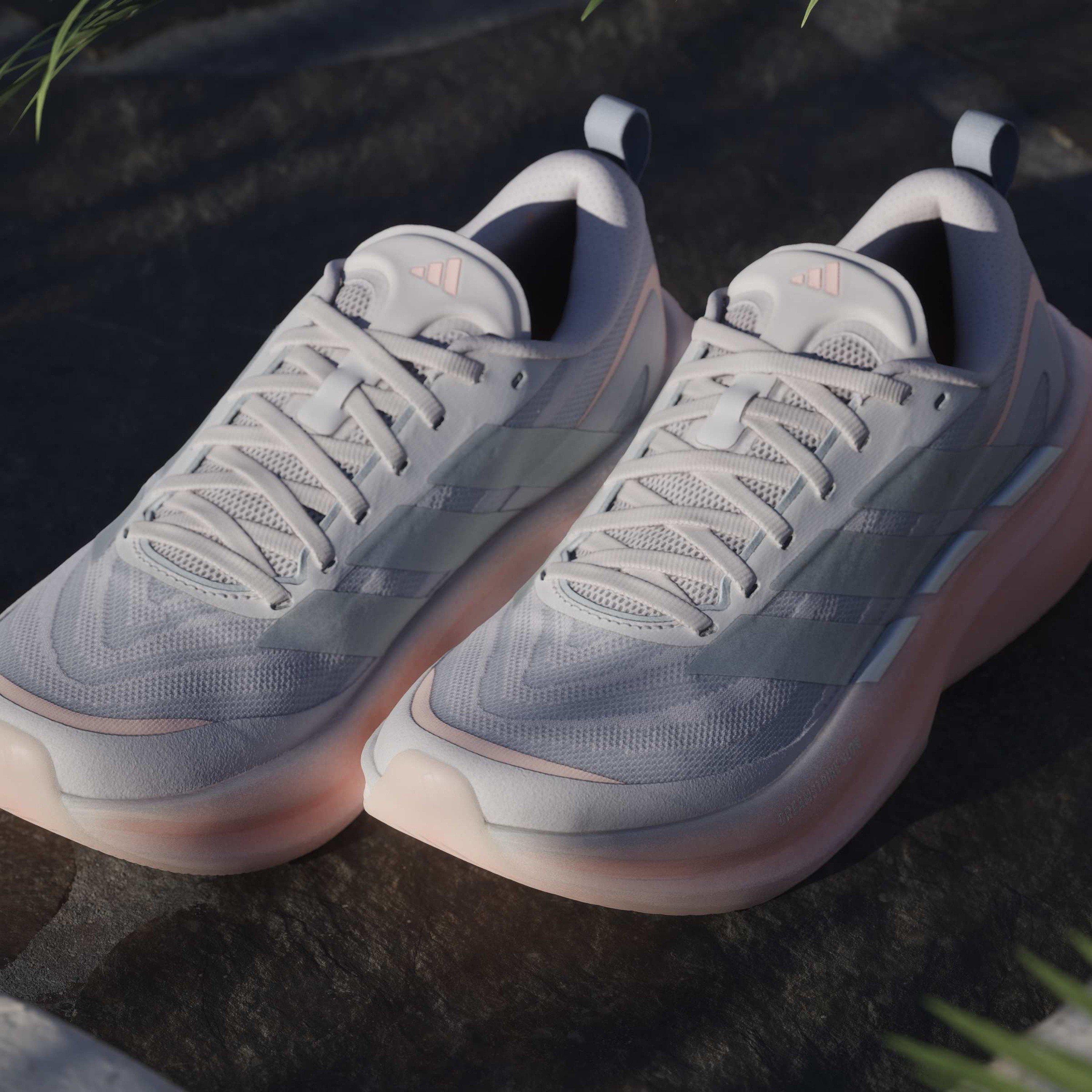 Lila/Silber - adidas - Supernova Glide Womens Running Shoes - 16