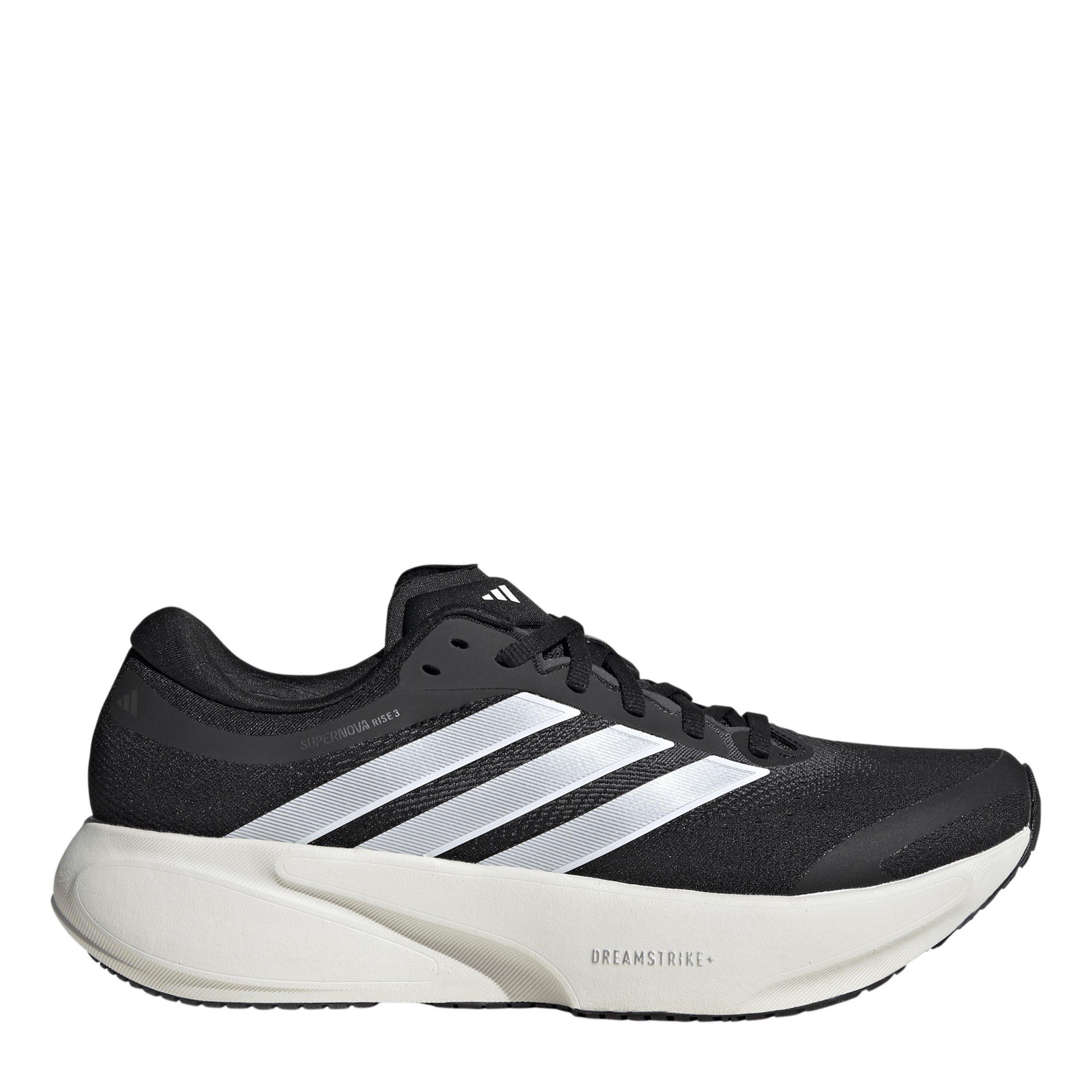 Adidas Women's Supernova Rise 3 Road Running Shoes - Black/White - 6.5 (40)