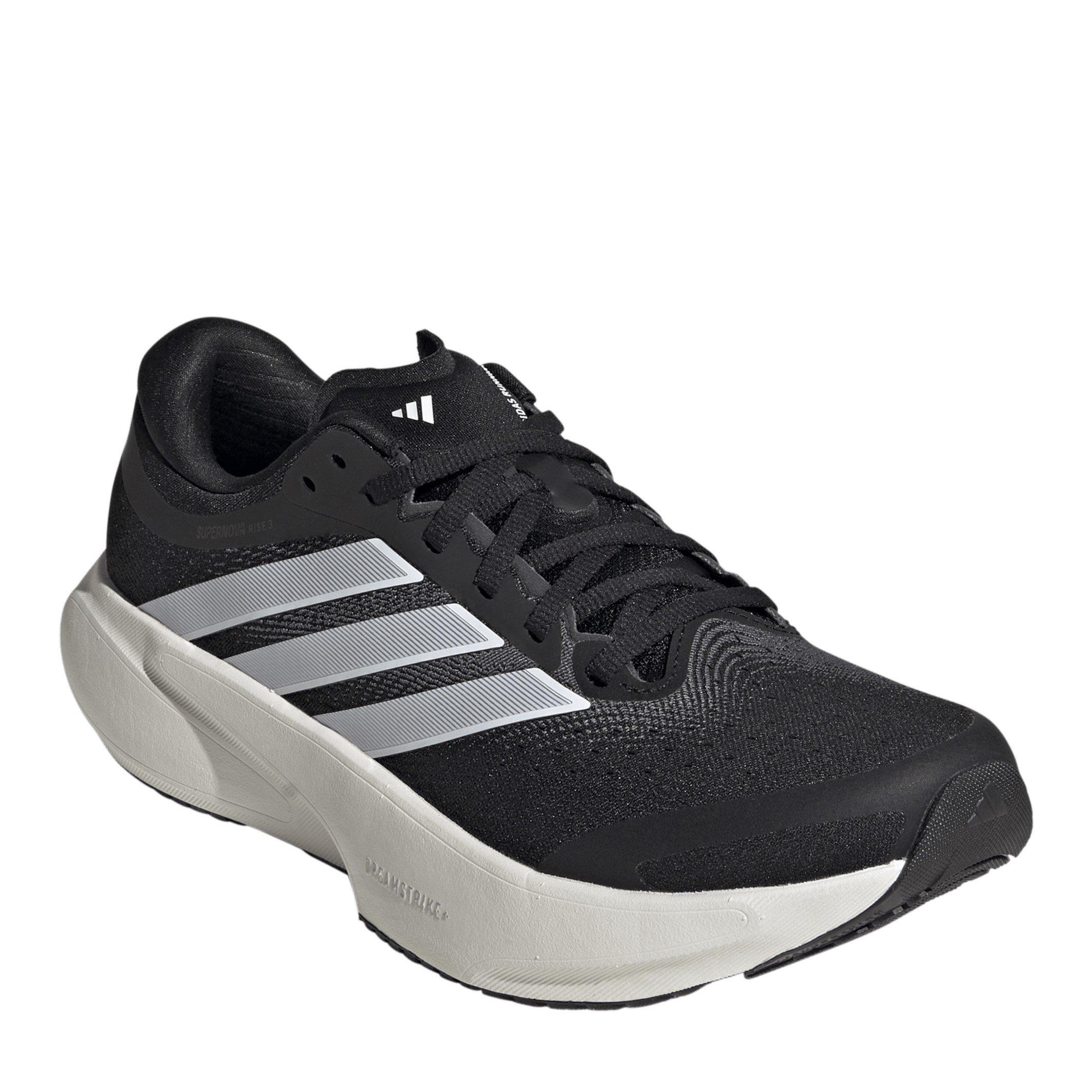 Black/White - adidas - Womens adidas Supernova Rise 3 Road Running Shoes - 3