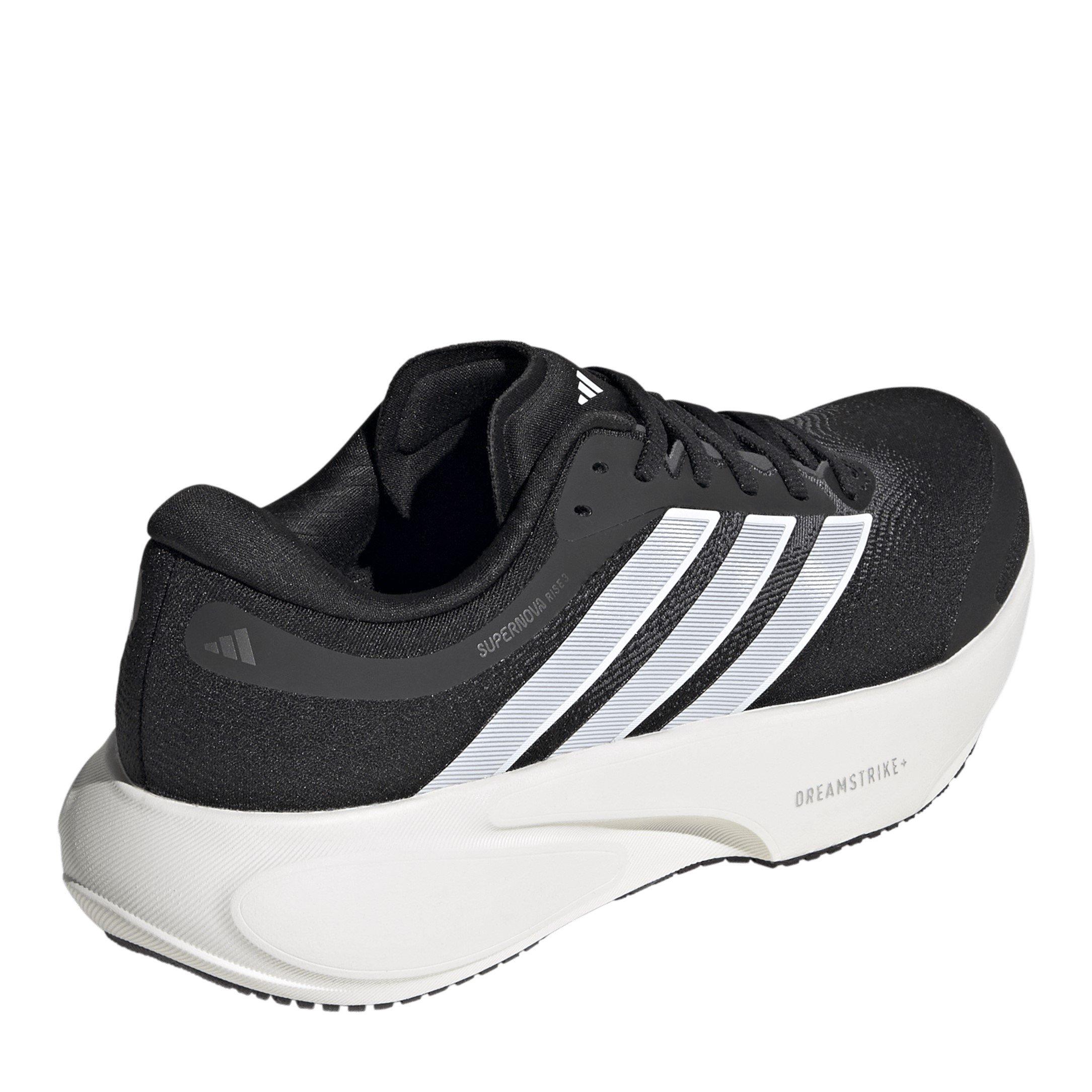 Black/White - adidas - Womens adidas Supernova Rise 3 Road Running Shoes - 4