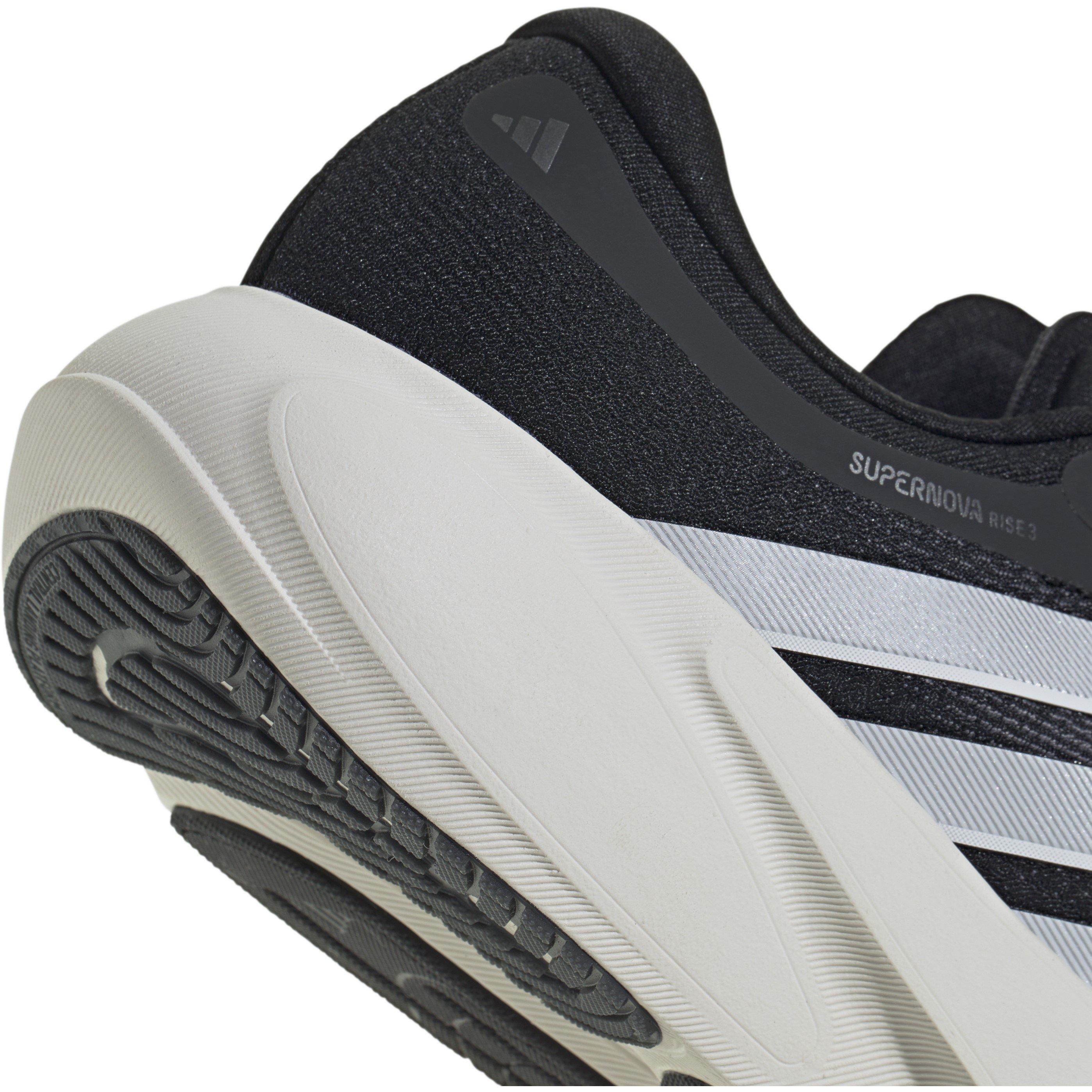 Black/White - adidas - Womens adidas Supernova Rise 3 Road Running Shoes - 8