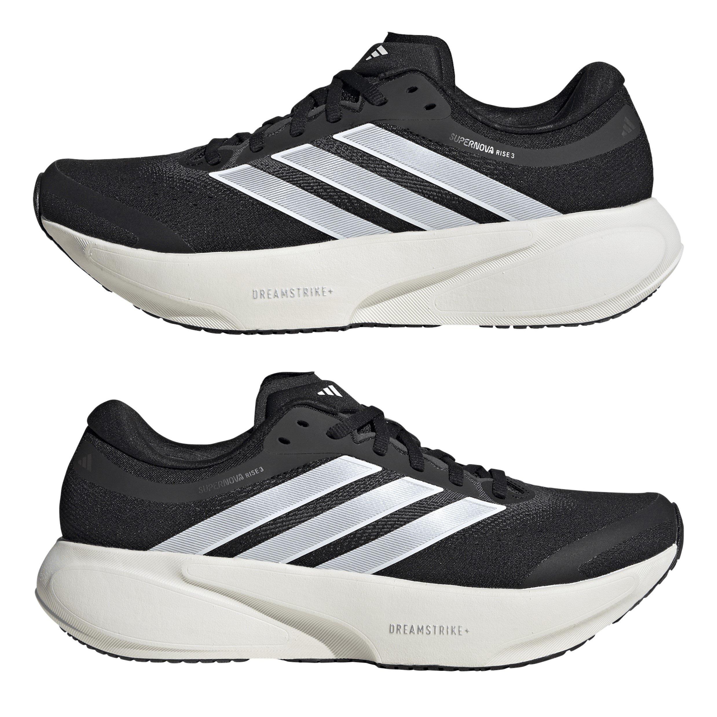 Black/White - adidas - Womens adidas Supernova Rise 3 Road Running Shoes - 9