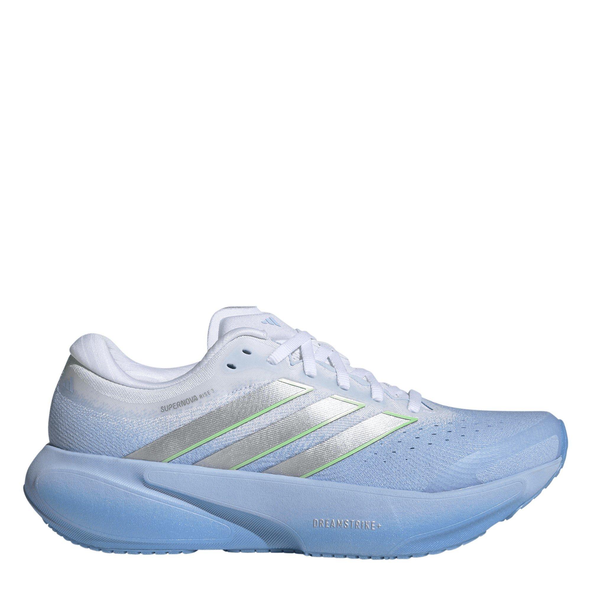 Adidas Women's Supernova Rise 3 Road Running Shoes - Glow/Silver - 7 (40.7)