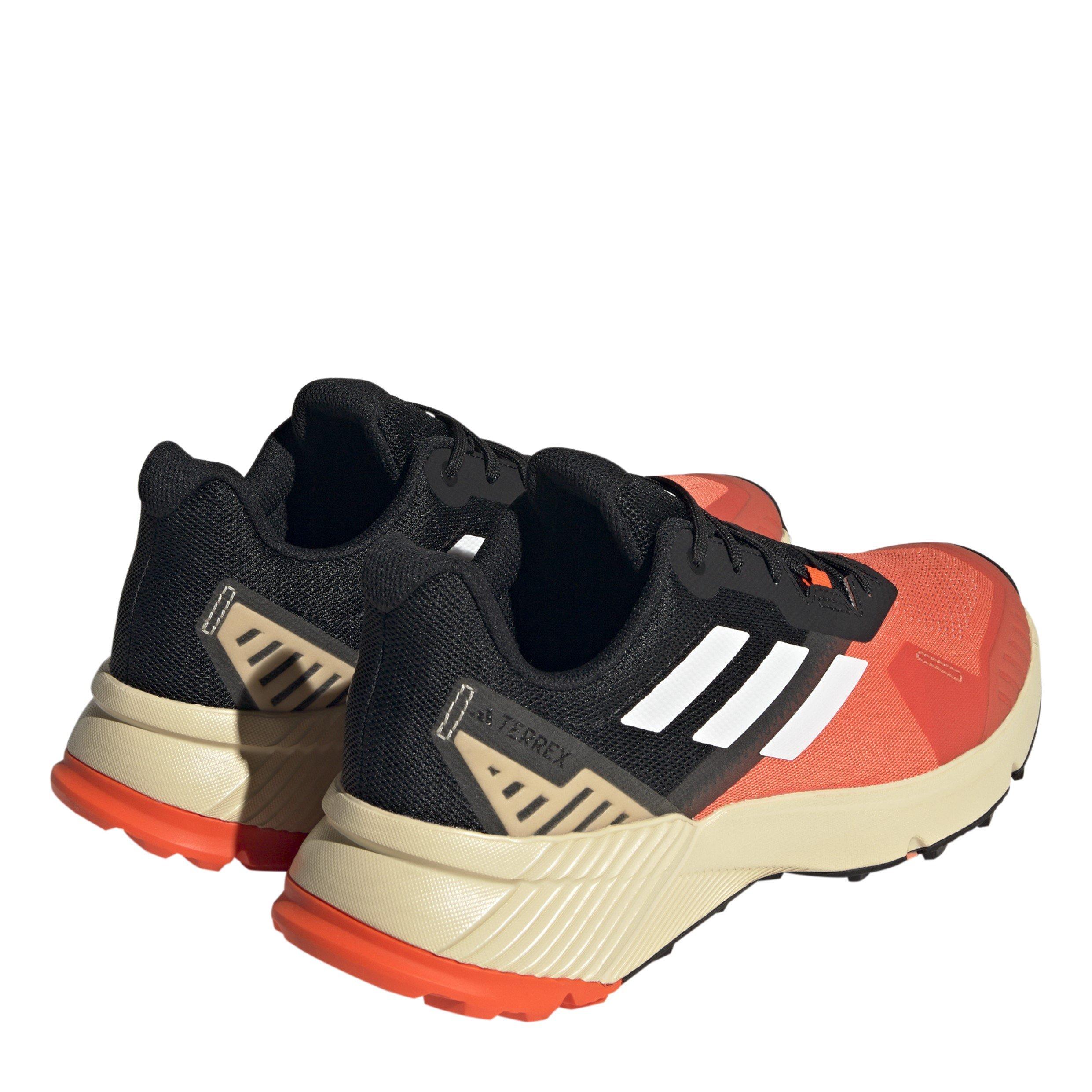 Orange/Wht/Blk - adidas - Terrex Soulstride Mens Trail Running Shoes - 4