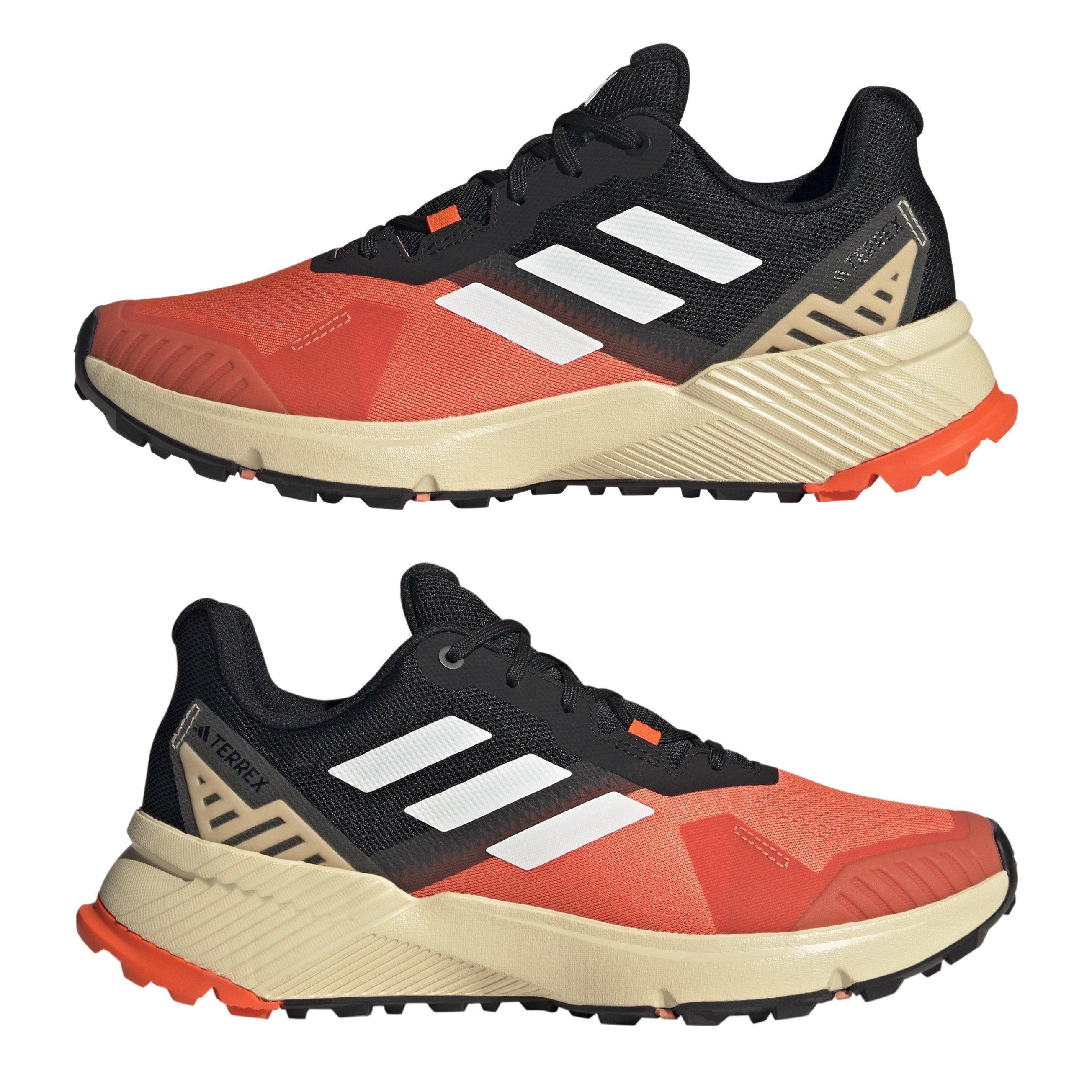 Orange/Wht/Blk - adidas - Terrex Soulstride Mens Trail Running Shoes - 9