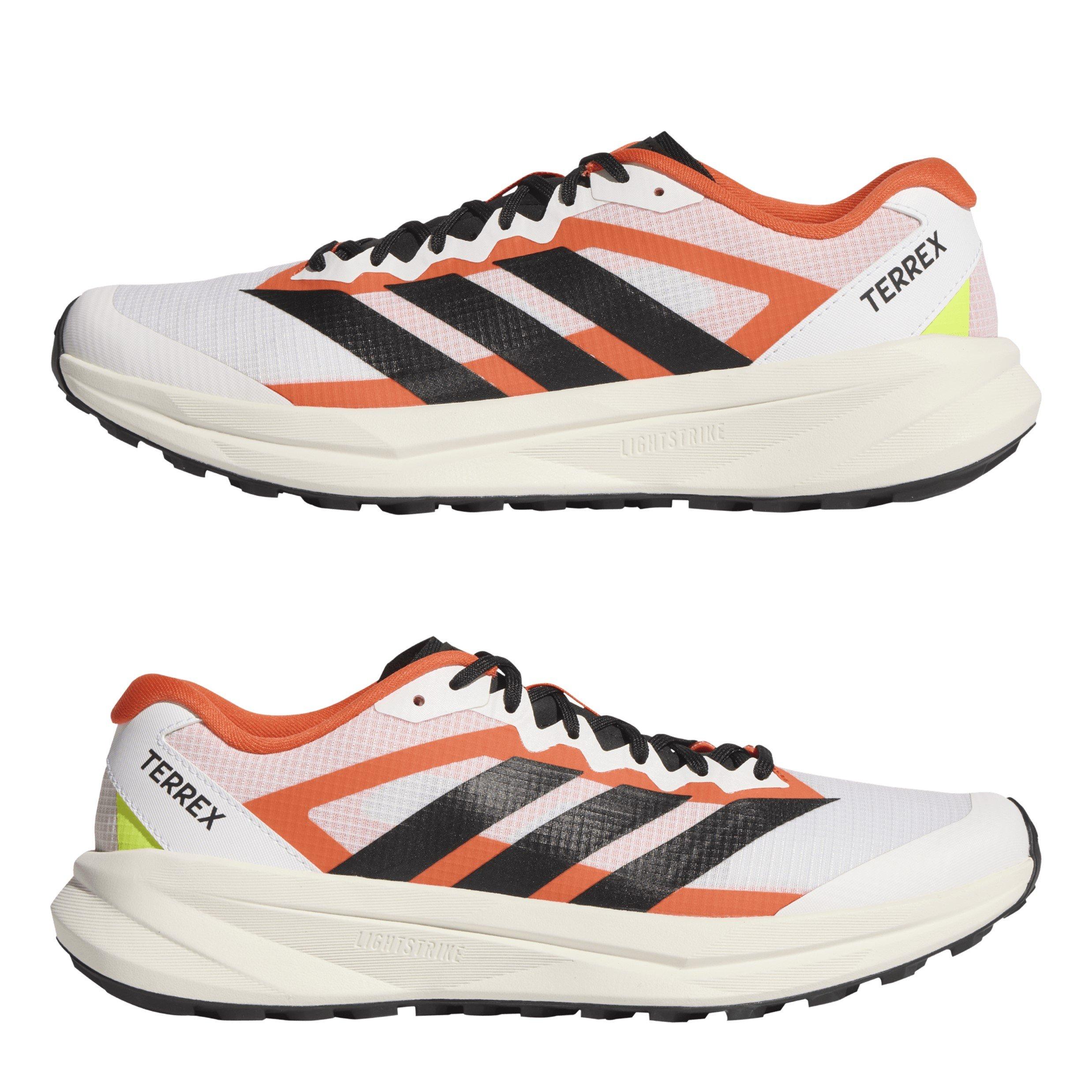 Blanco/Rojo - adidas - Men's Off-Road Trail Running Shoes - 10