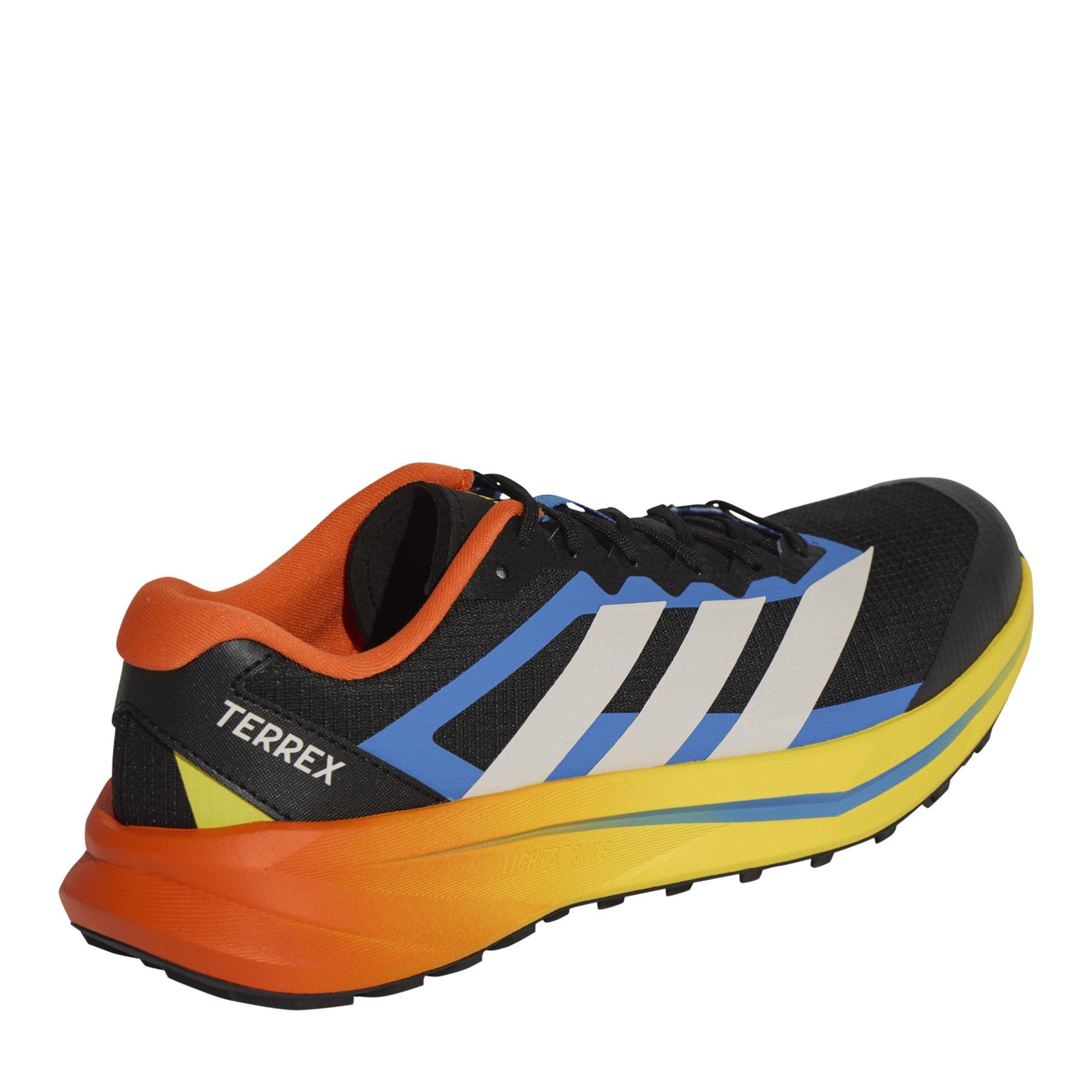 Black/Orange - adidas - Mens adidas Terrex Off-Road Trail Running Shoes - 4