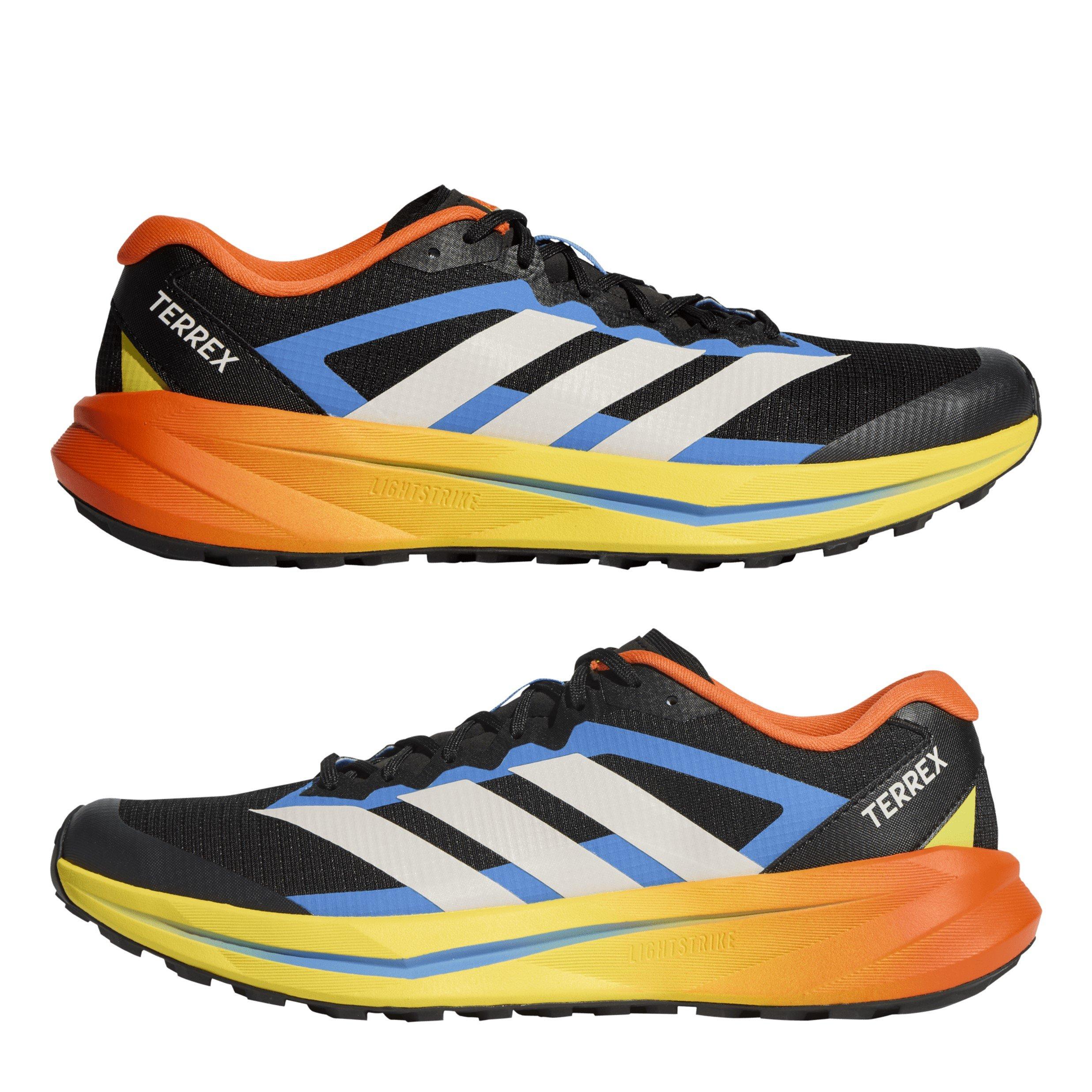Black/Orange - adidas - Mens adidas Terrex Off-Road Trail Running Shoes - 10