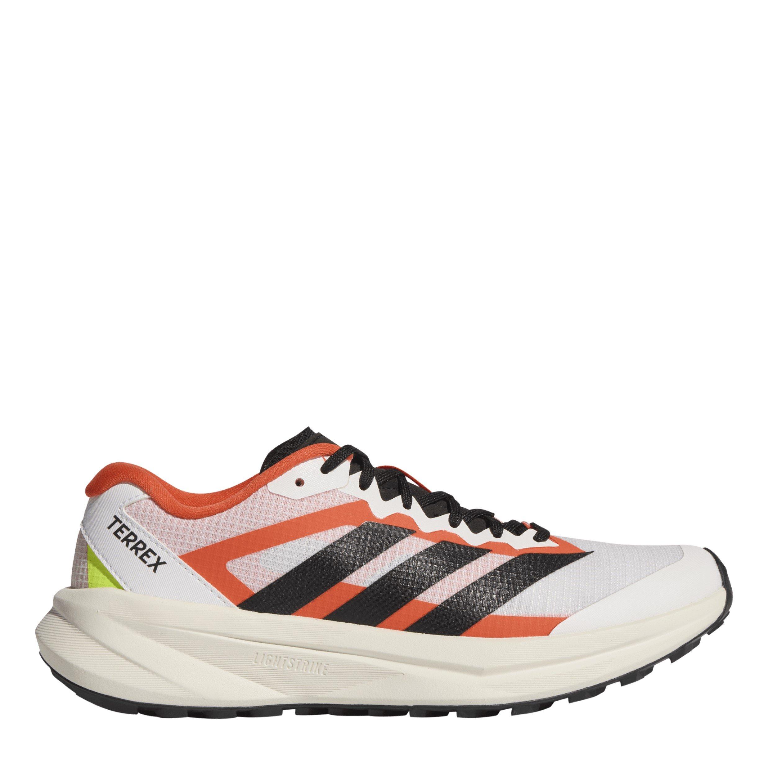 Adidas Women's Off-Road Trail Running Shoes - White/Red - 6 (39.3)