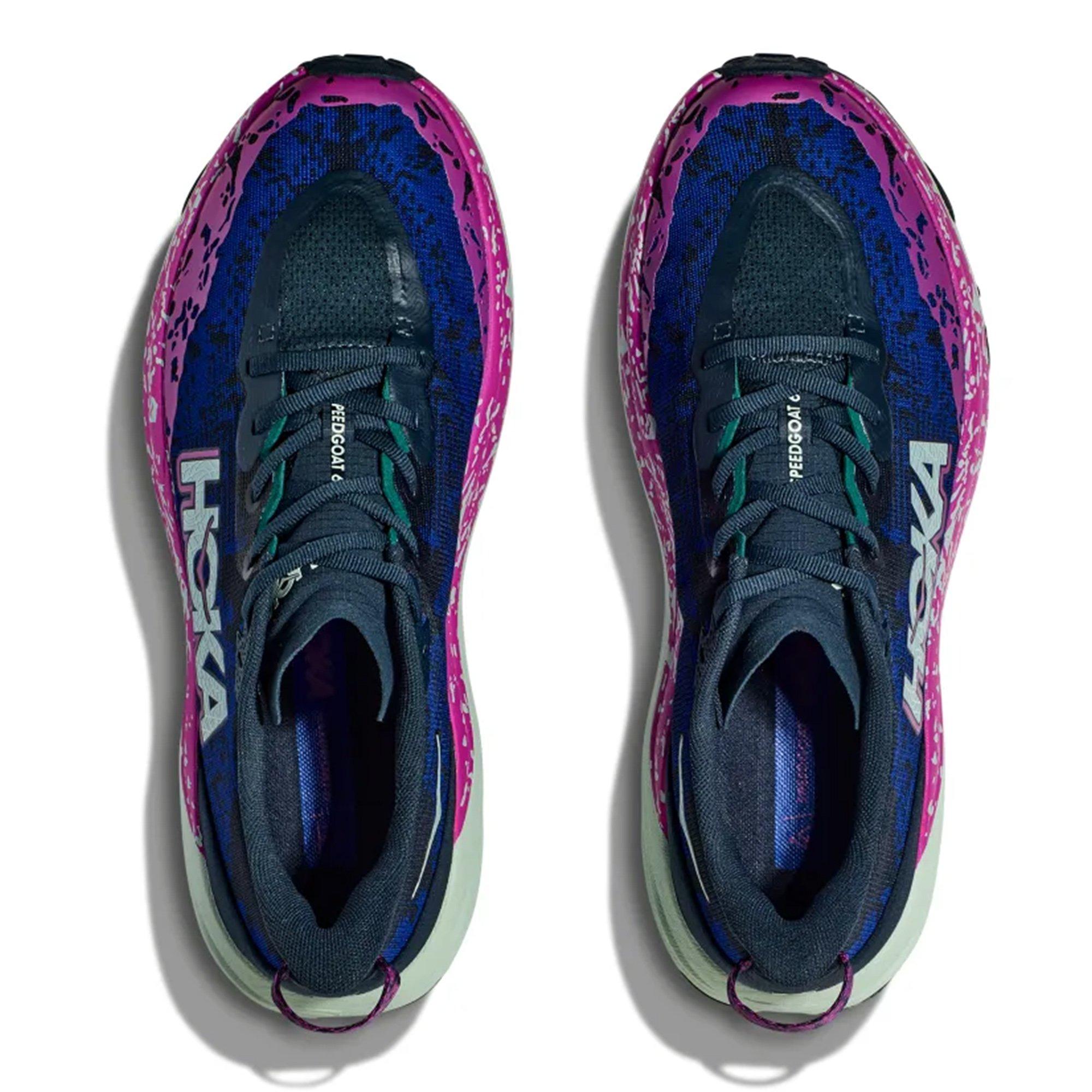 STORMY SKS/AQUA - Hoka - Speedgoat 6 Wide Mens Trail Running Shoes - 3