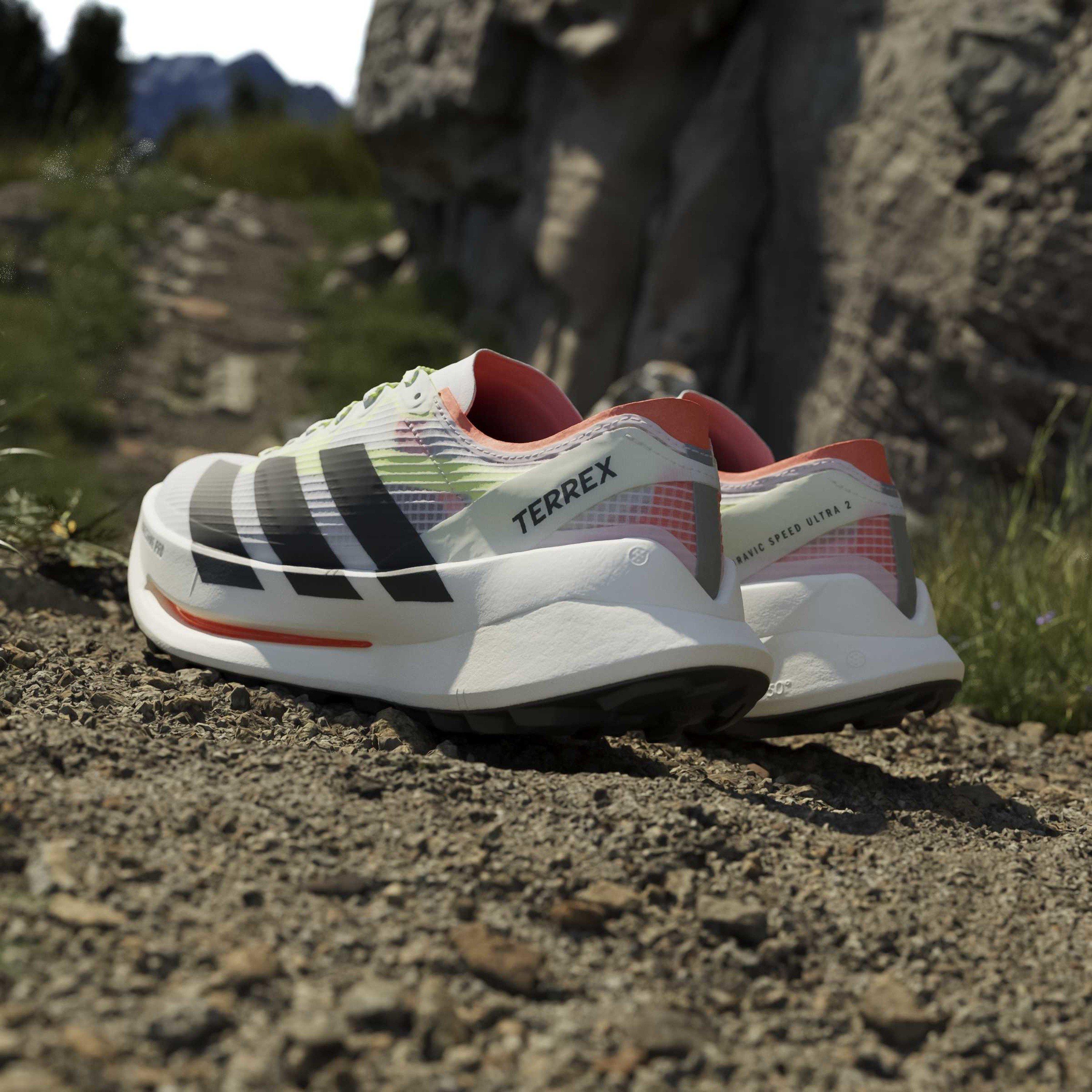 Bijelo/Crno - adidas - Men's Trail Running Shoes - 13
