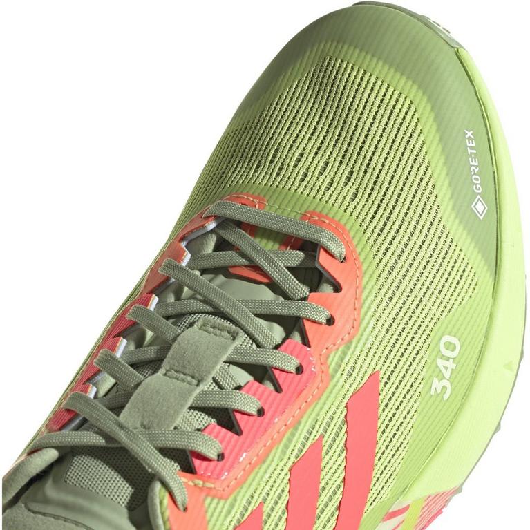 Lime/Ftwr White - adidas - Kenneth Cole Maddox Sneakers in pelle bianca multi - 9