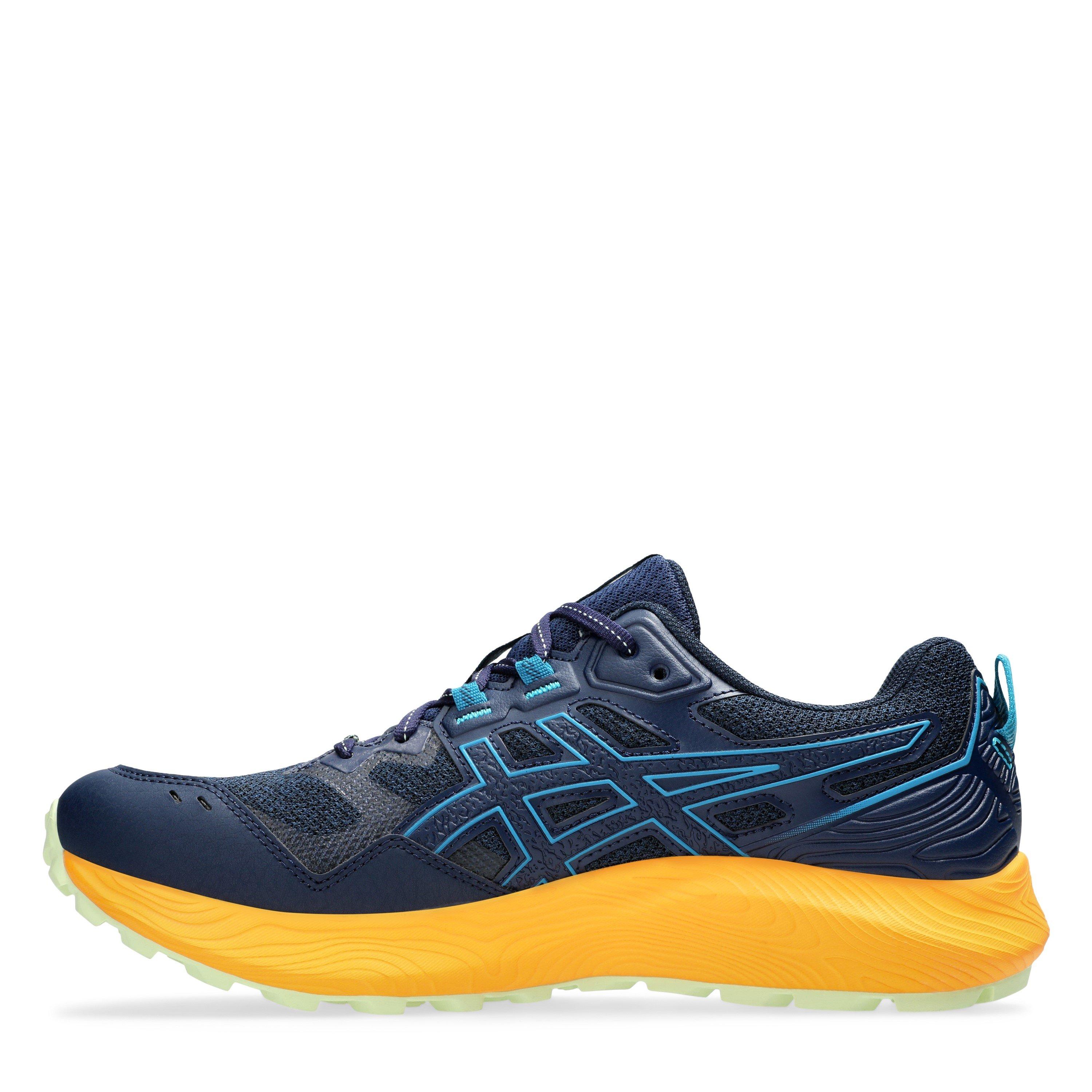 Marineblauw/Zwart - Asics - Gel Sonoma 7 Men's Trail Running Shoes - 2